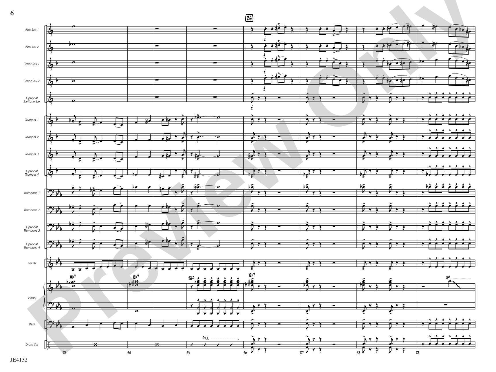 Shake, Twist, and Jump: Jazz Ensemble Conductor Score & Parts
