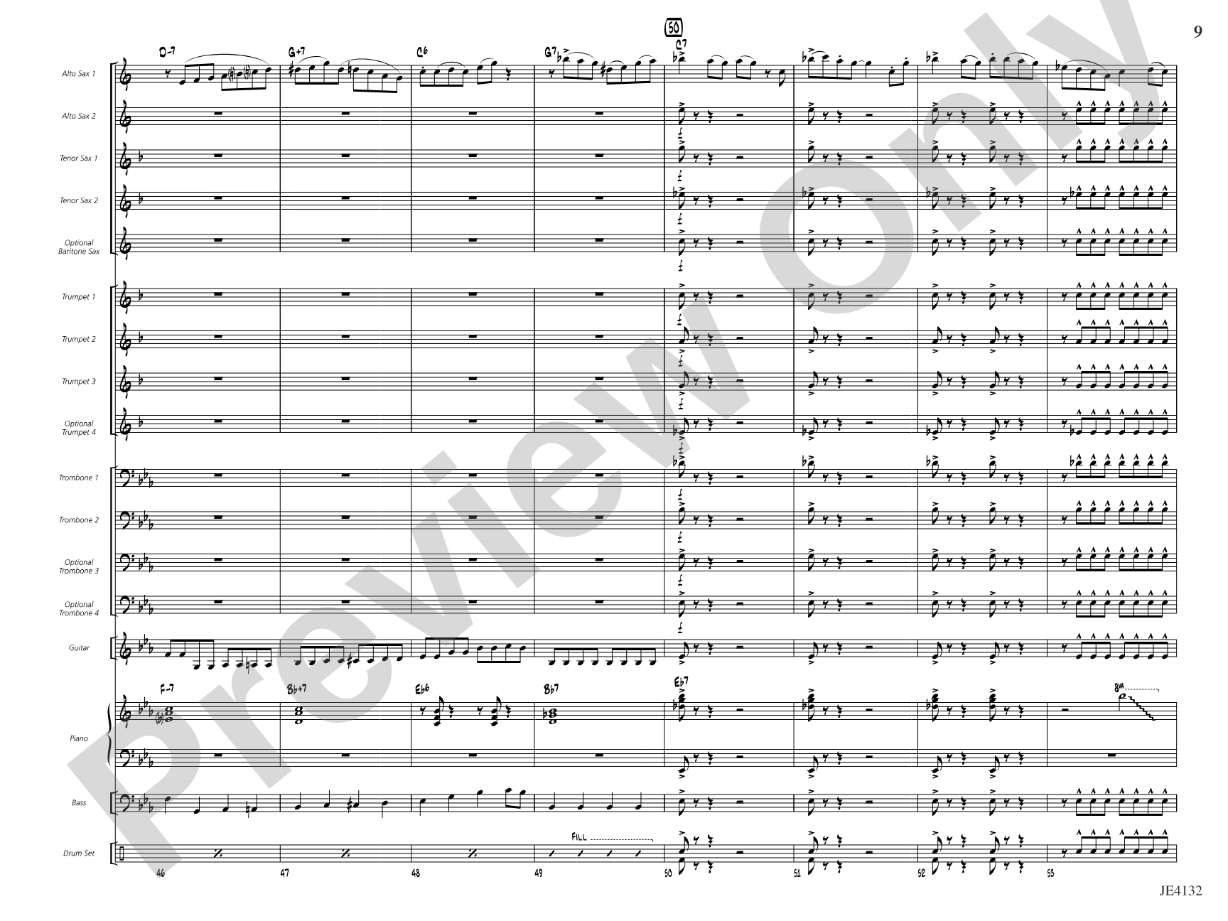 Shake, Twist, and Jump: Jazz Ensemble Conductor Score & Parts