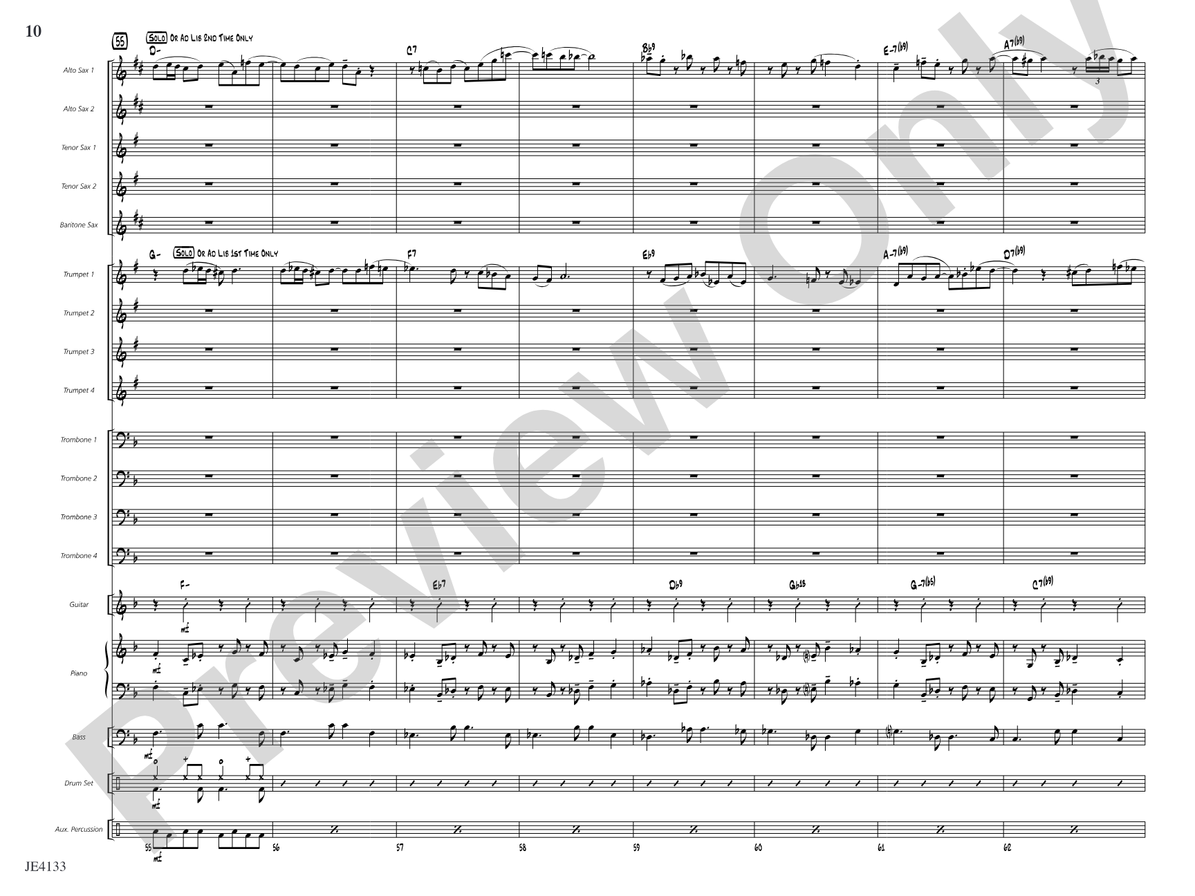 Salsa Caliente!: Jazz Ensemble Conductor Score & Parts