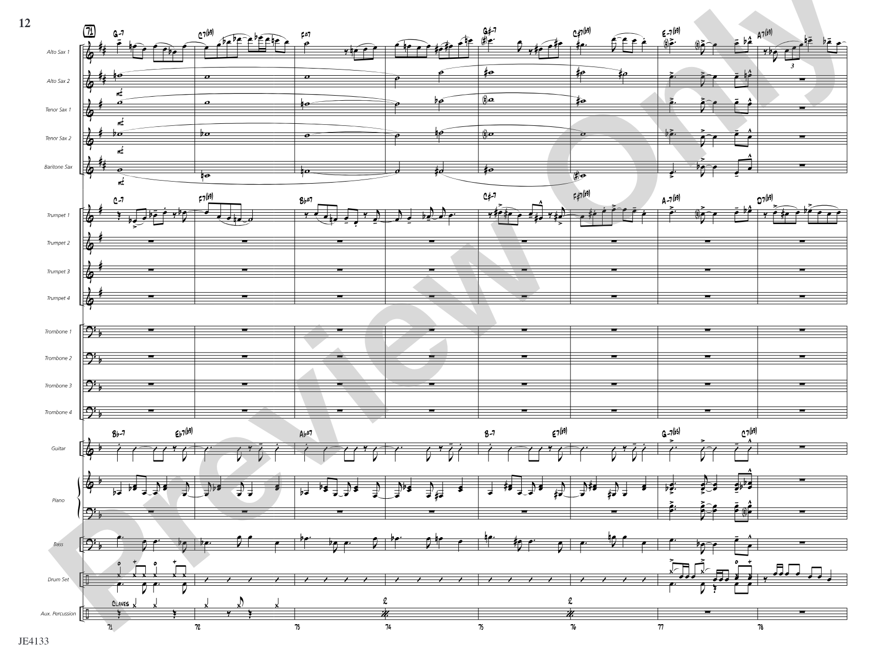 Salsa Caliente!: Jazz Ensemble Conductor Score & Parts
