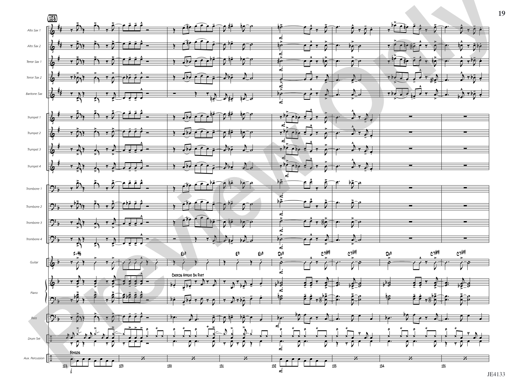 Salsa Caliente!: Jazz Ensemble Conductor Score & Parts