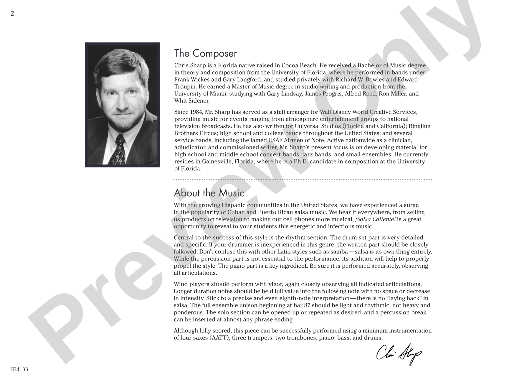 Salsa Caliente!: Jazz Ensemble Conductor Score & Parts