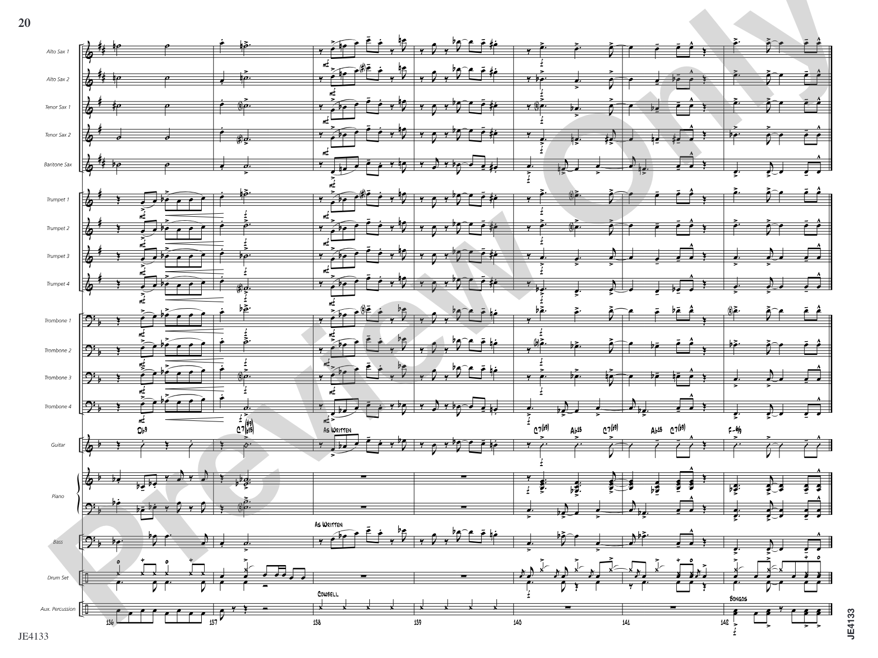 Salsa Caliente!: Jazz Ensemble Conductor Score & Parts