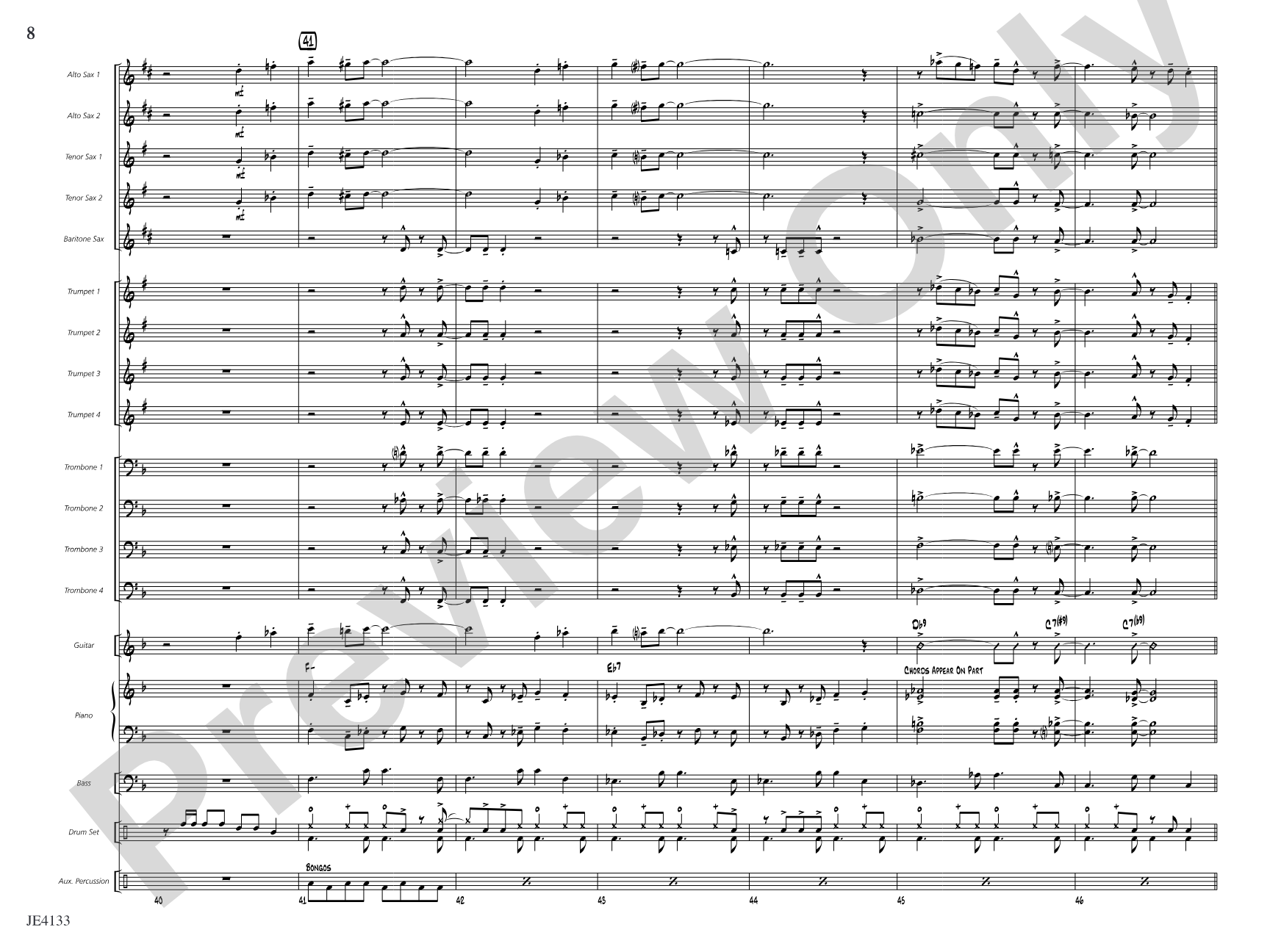 Salsa Caliente!: Jazz Ensemble Conductor Score & Parts