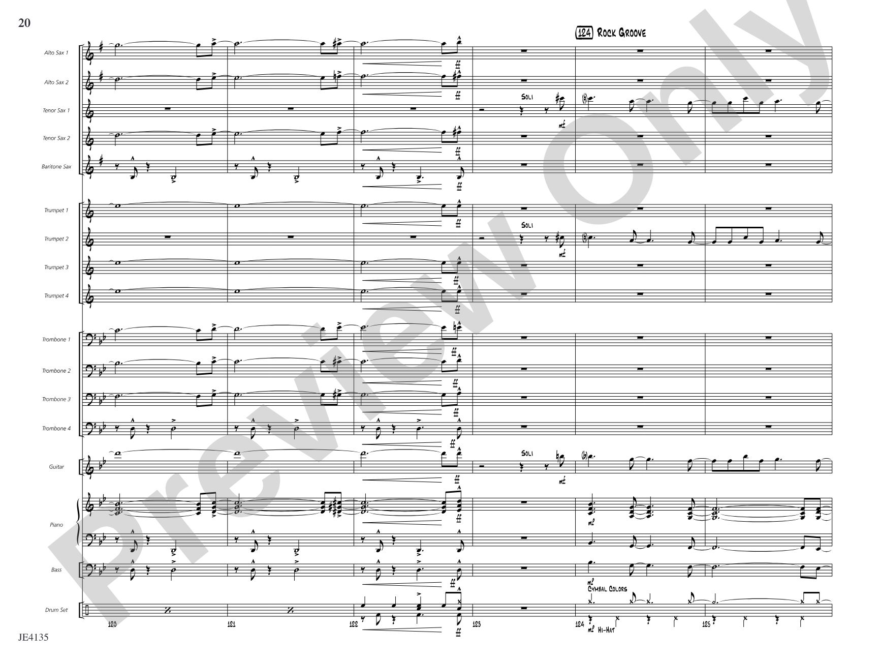 One Step Ahead: Jazz Ensemble Conductor Score & Parts