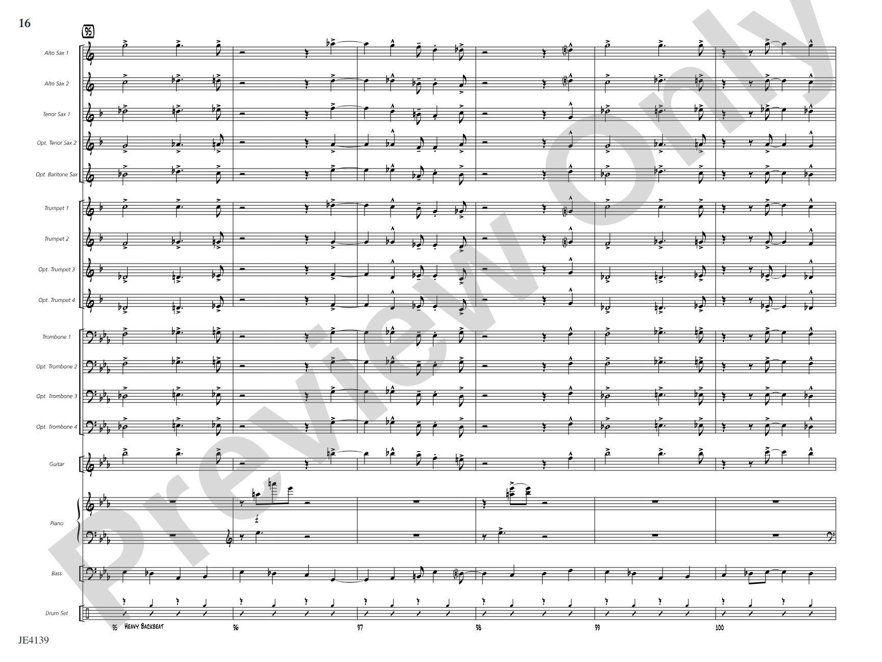 The Fast Lane: Jazz Ensemble Conductor Score & Parts