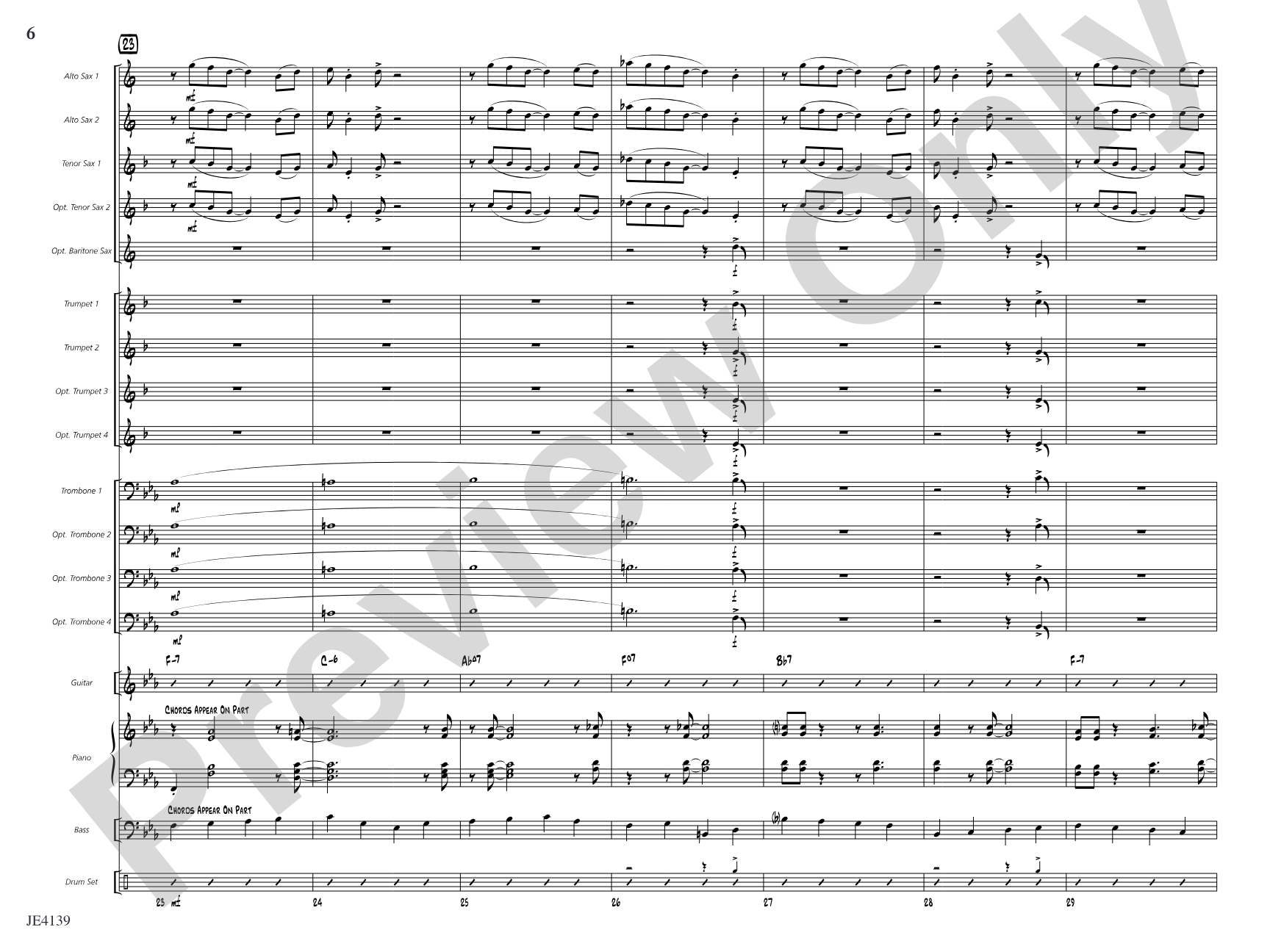 The Fast Lane: Jazz Ensemble Conductor Score & Parts
