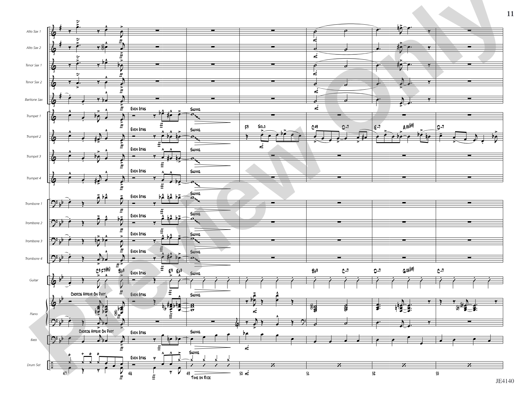 Bugle 'n' Boogie: Jazz Ensemble Conductor Score & Parts