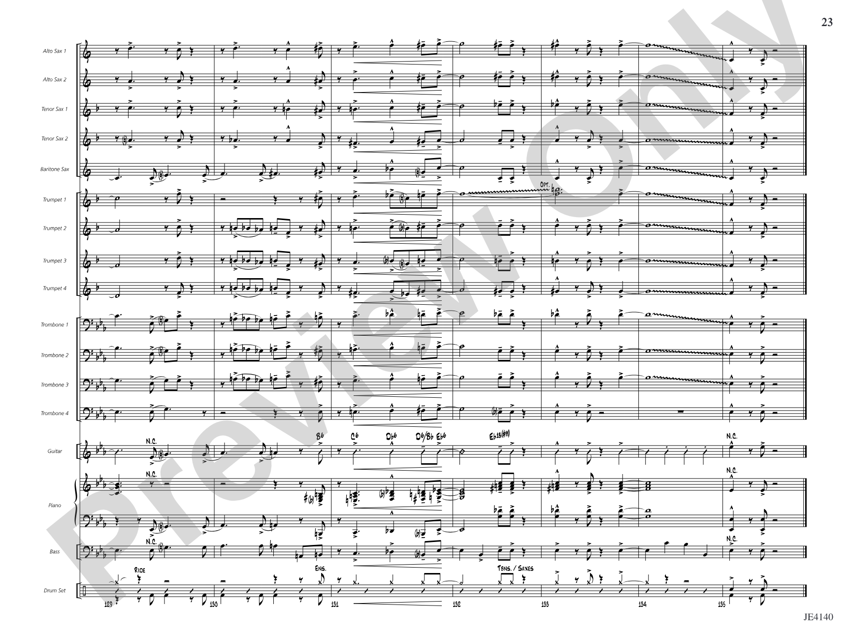 Bugle 'n' Boogie: Jazz Ensemble Conductor Score & Parts