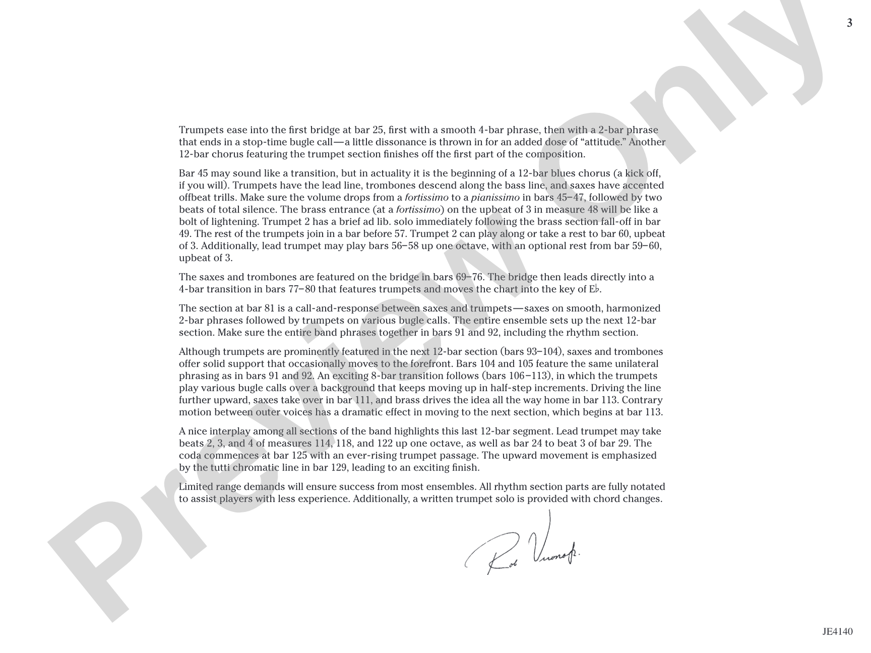 Bugle 'n' Boogie: Jazz Ensemble Conductor Score & Parts