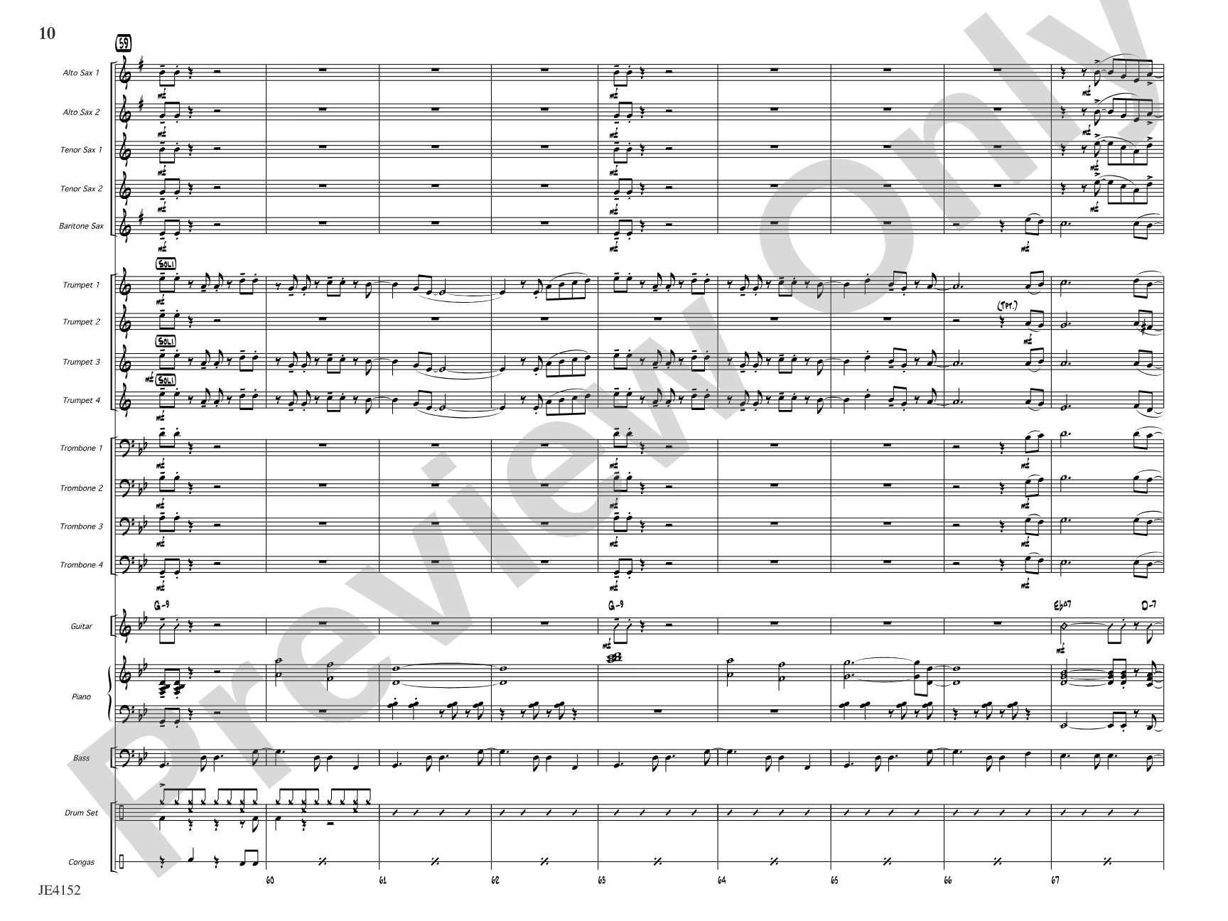 Kaleidoscope: Jazz Ensemble Conductor Score & Parts