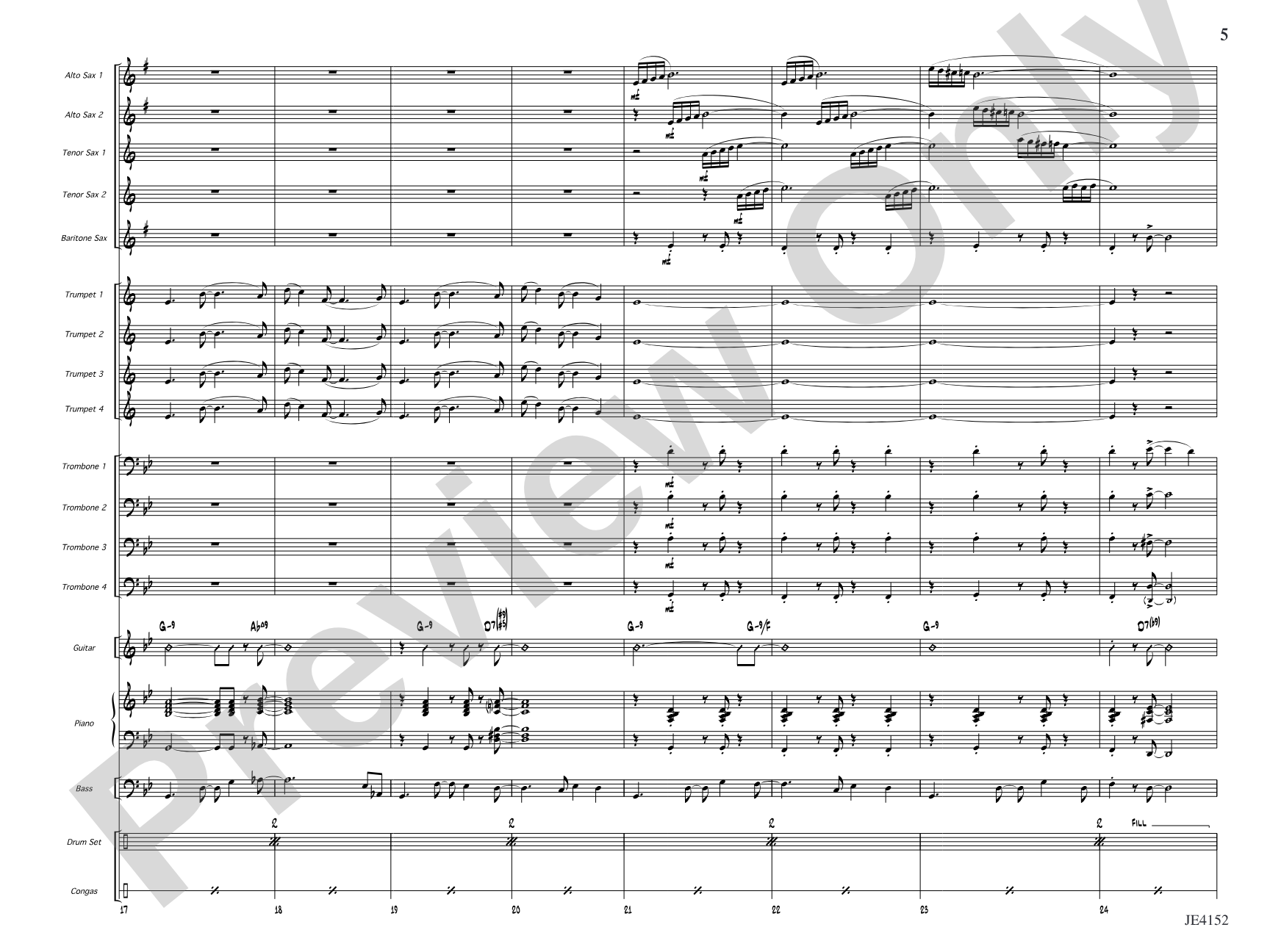 Kaleidoscope: Jazz Ensemble Conductor Score & Parts