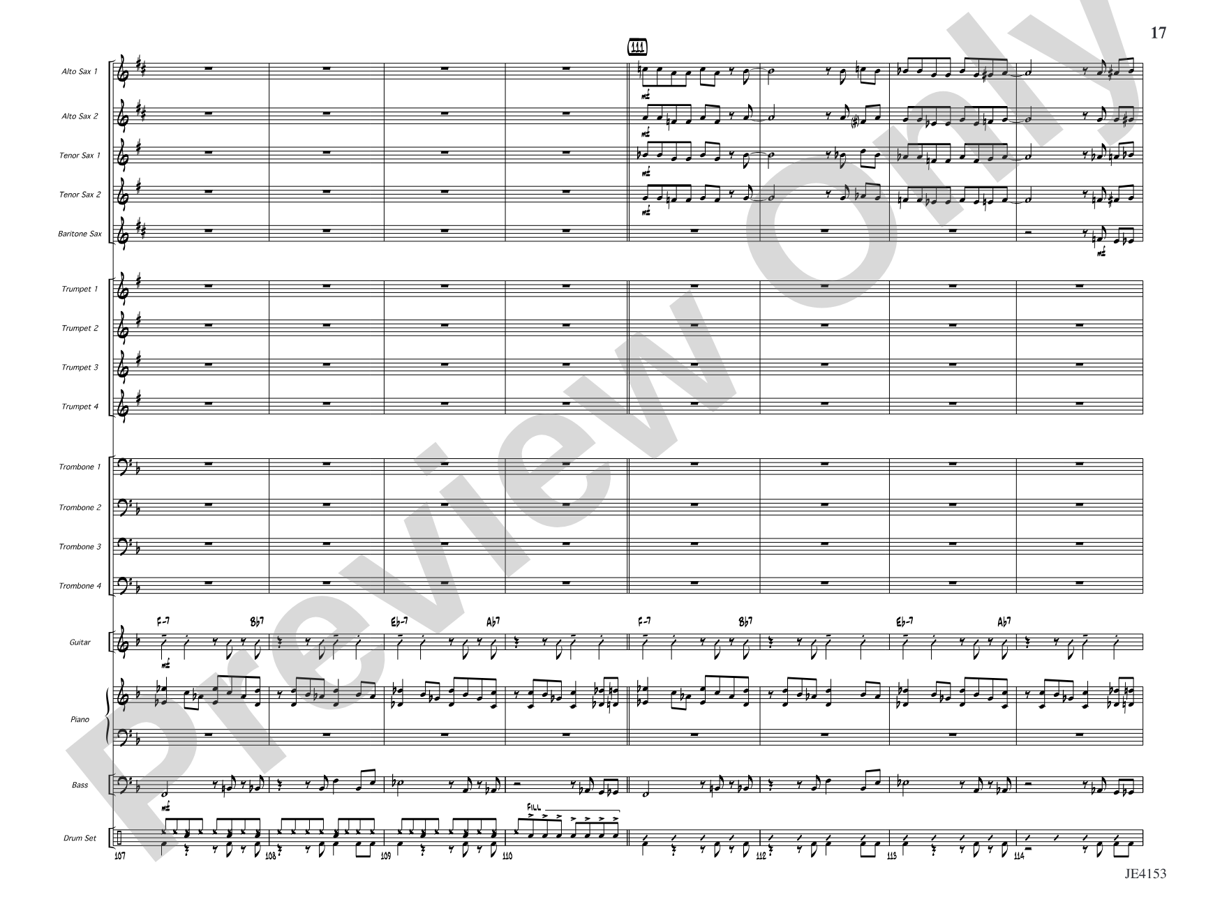 Honeydew Dude: Jazz Ensemble Conductor Score & Parts