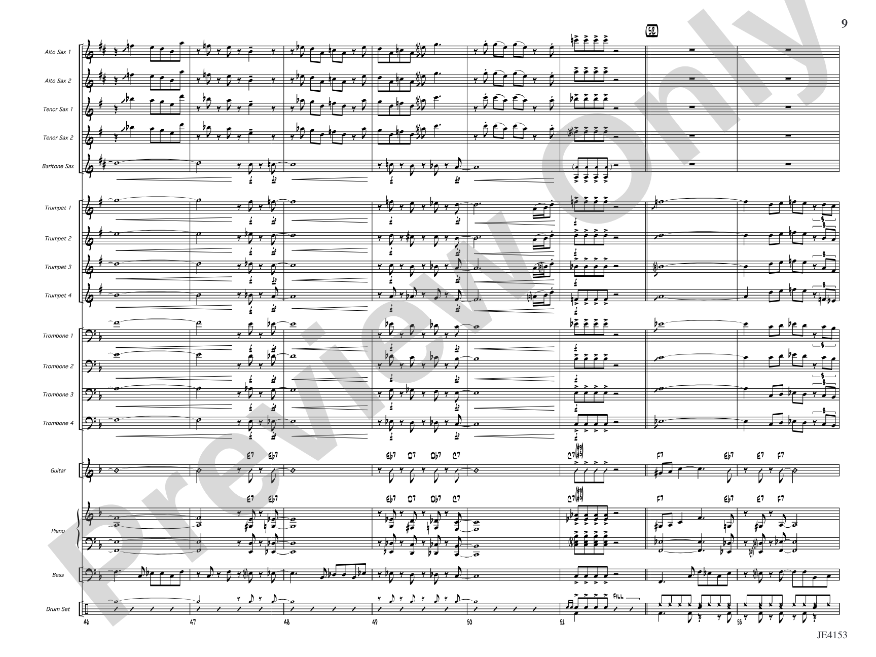 Honeydew Dude: Jazz Ensemble Conductor Score & Parts