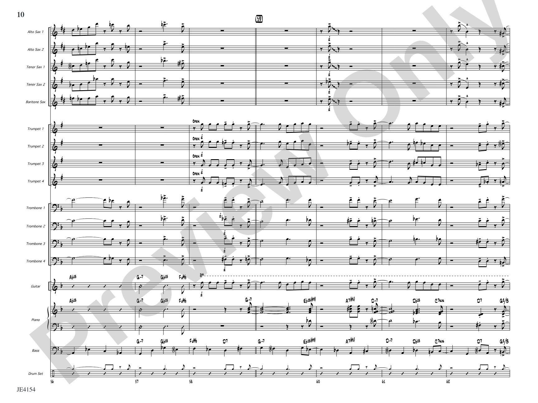 Santa Monica Stroll: Jazz Ensemble Conductor Score & Parts