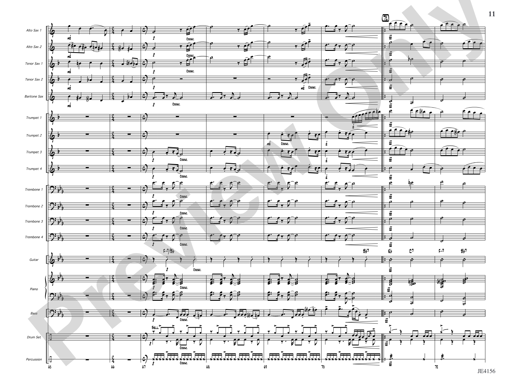 Angels We Have Rocked on High: Jazz Ensemble Conductor Score & Parts