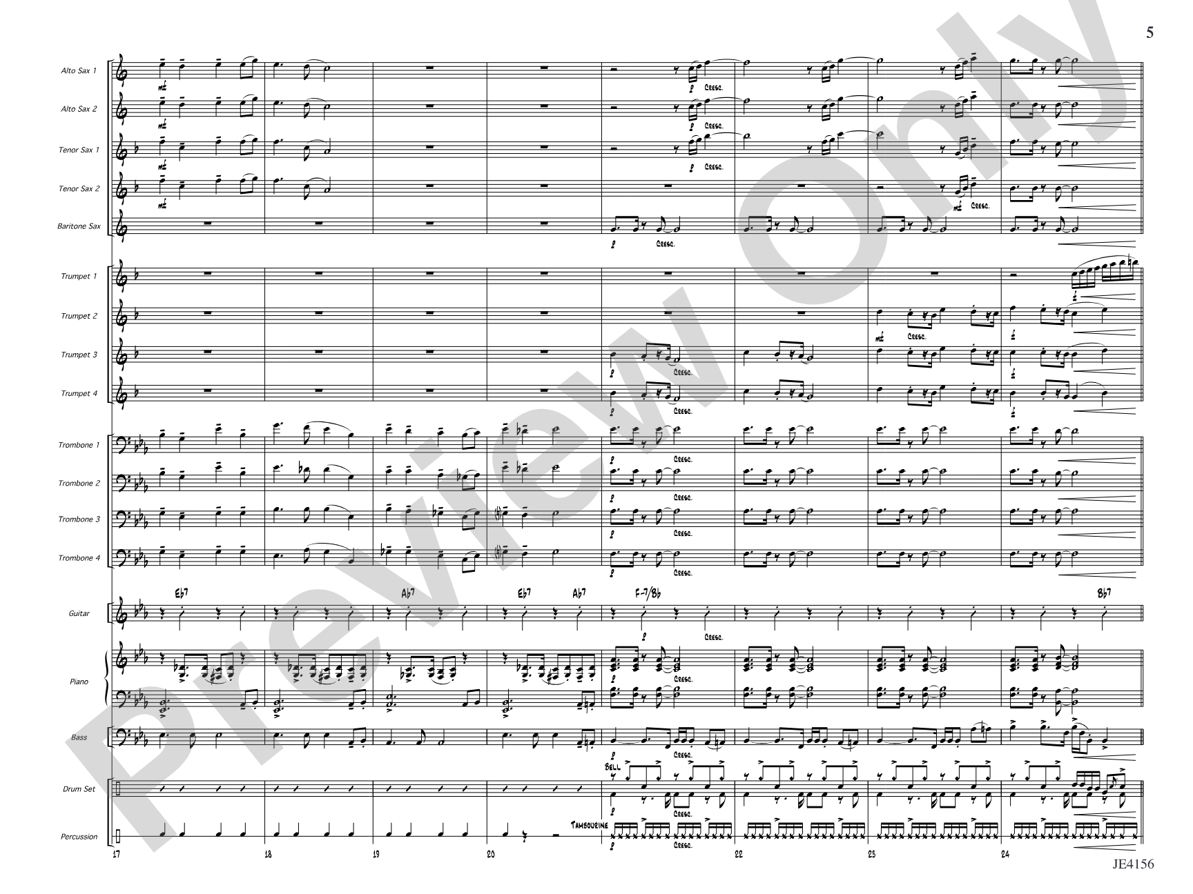 Angels We Have Rocked on High: Jazz Ensemble Conductor Score & Parts