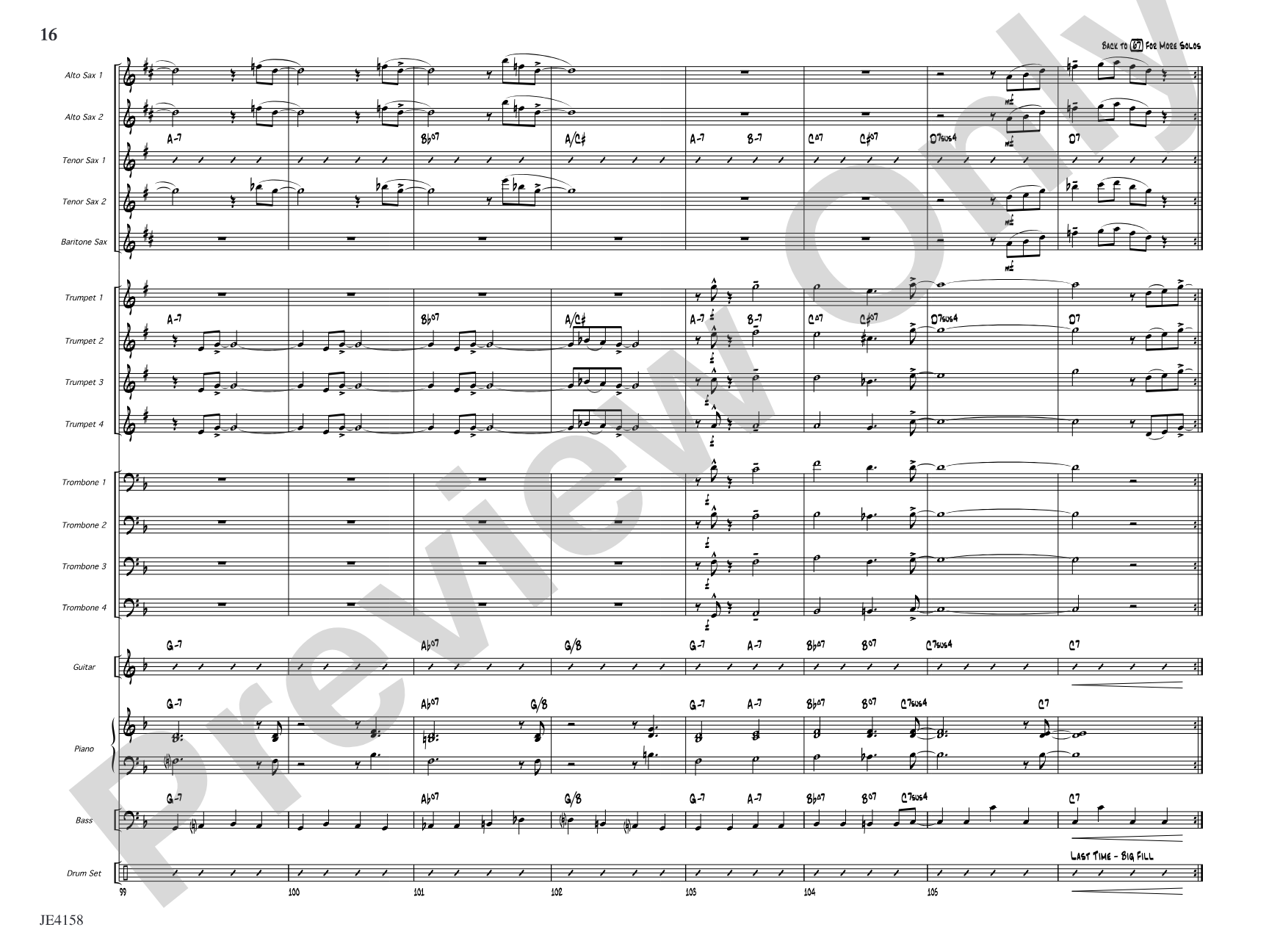 Blues for Who?: Jazz Ensemble Conductor Score & Parts