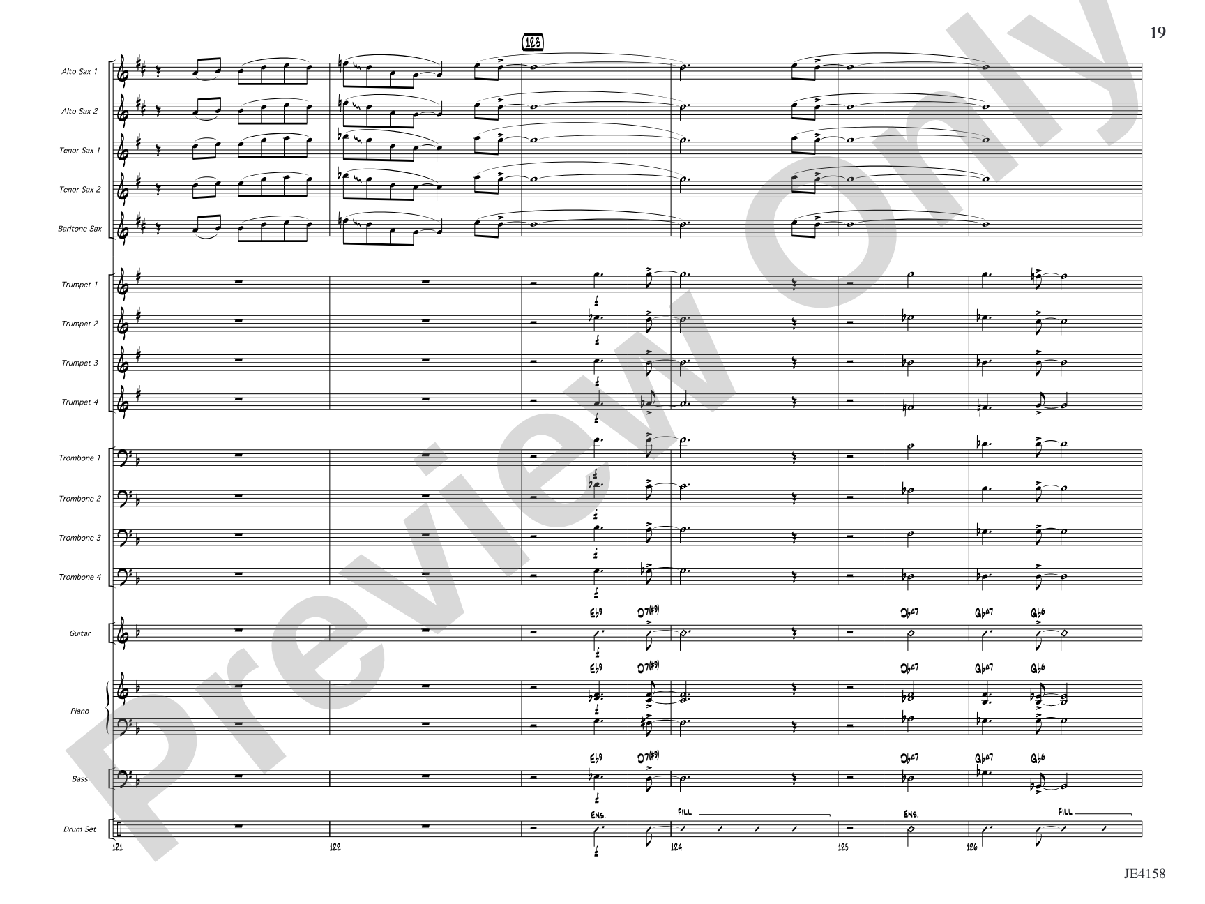 Blues for Who?: Jazz Ensemble Conductor Score & Parts