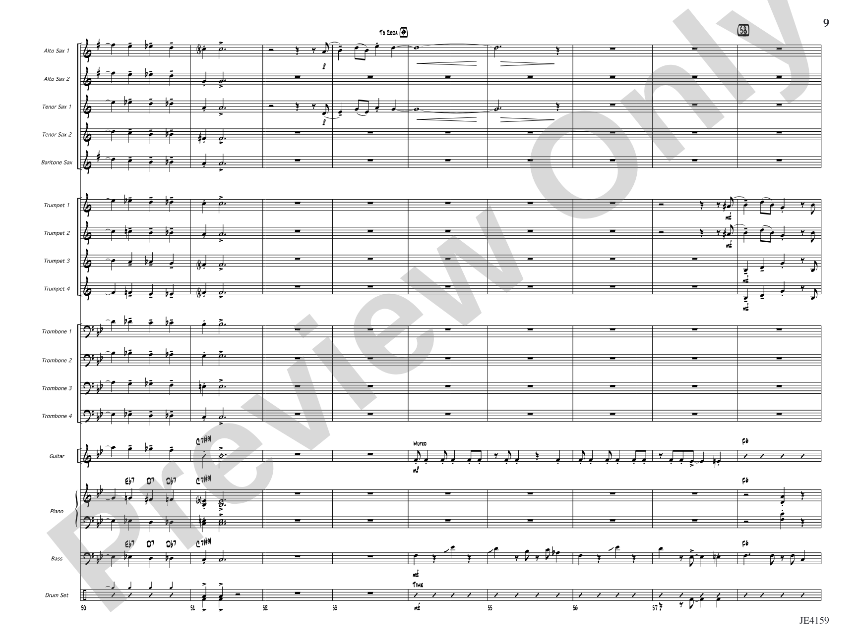 Big Clifty Breakdown: Jazz Ensemble Conductor Score & Parts