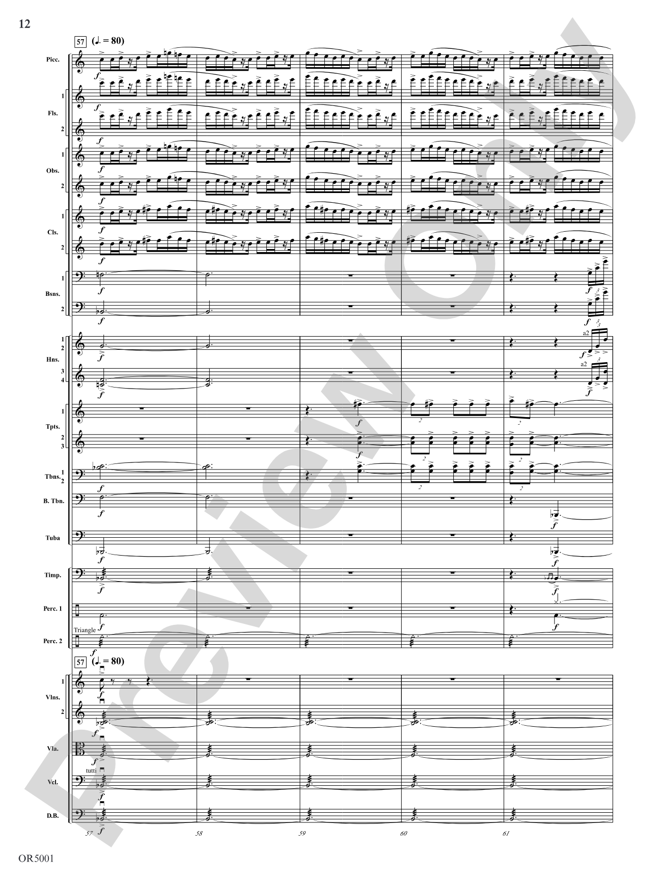 Fantasia on We Three Kings: Full Orchestra Conductor Score & Parts