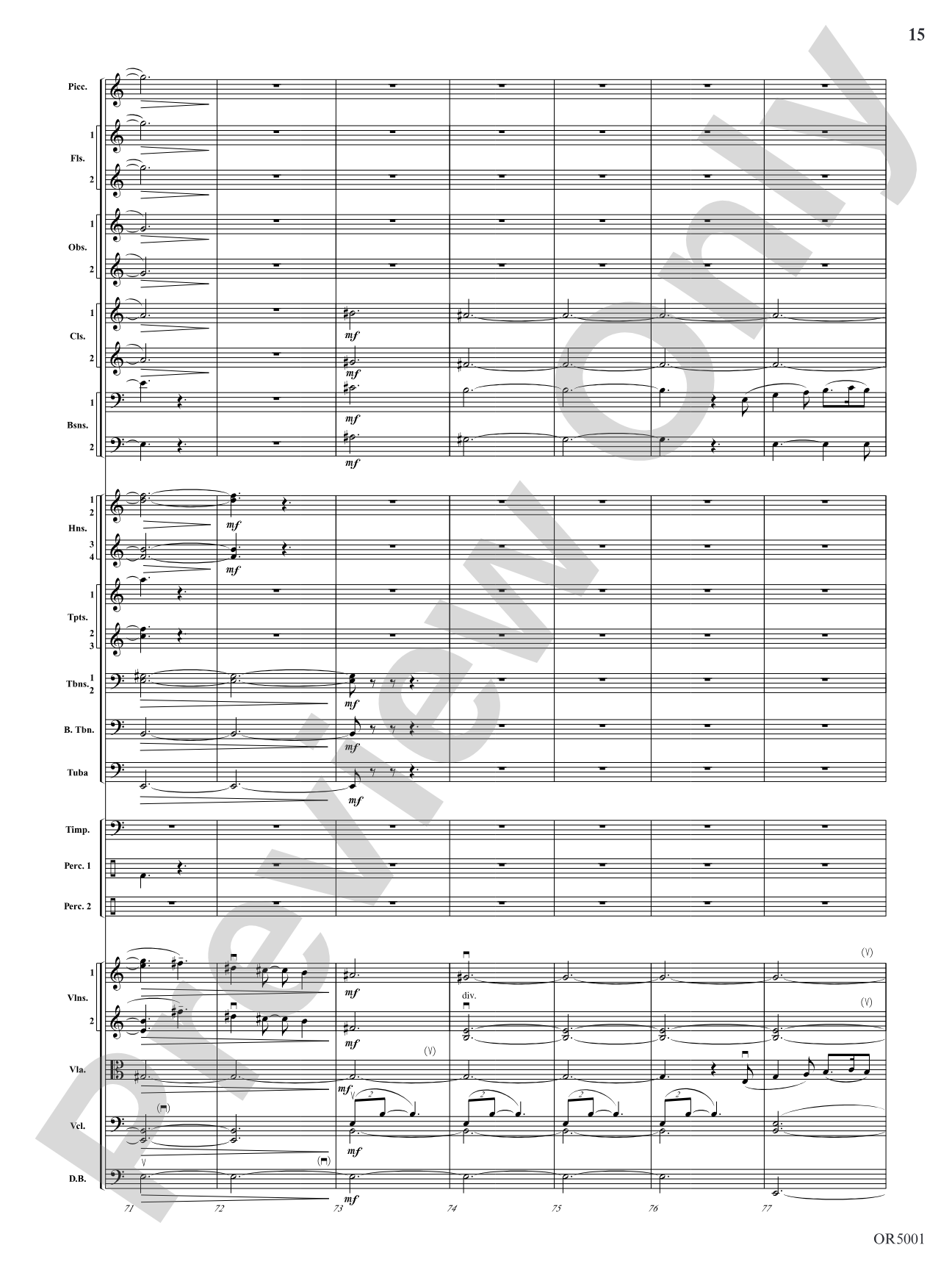 Fantasia on We Three Kings: Full Orchestra Conductor Score & Parts