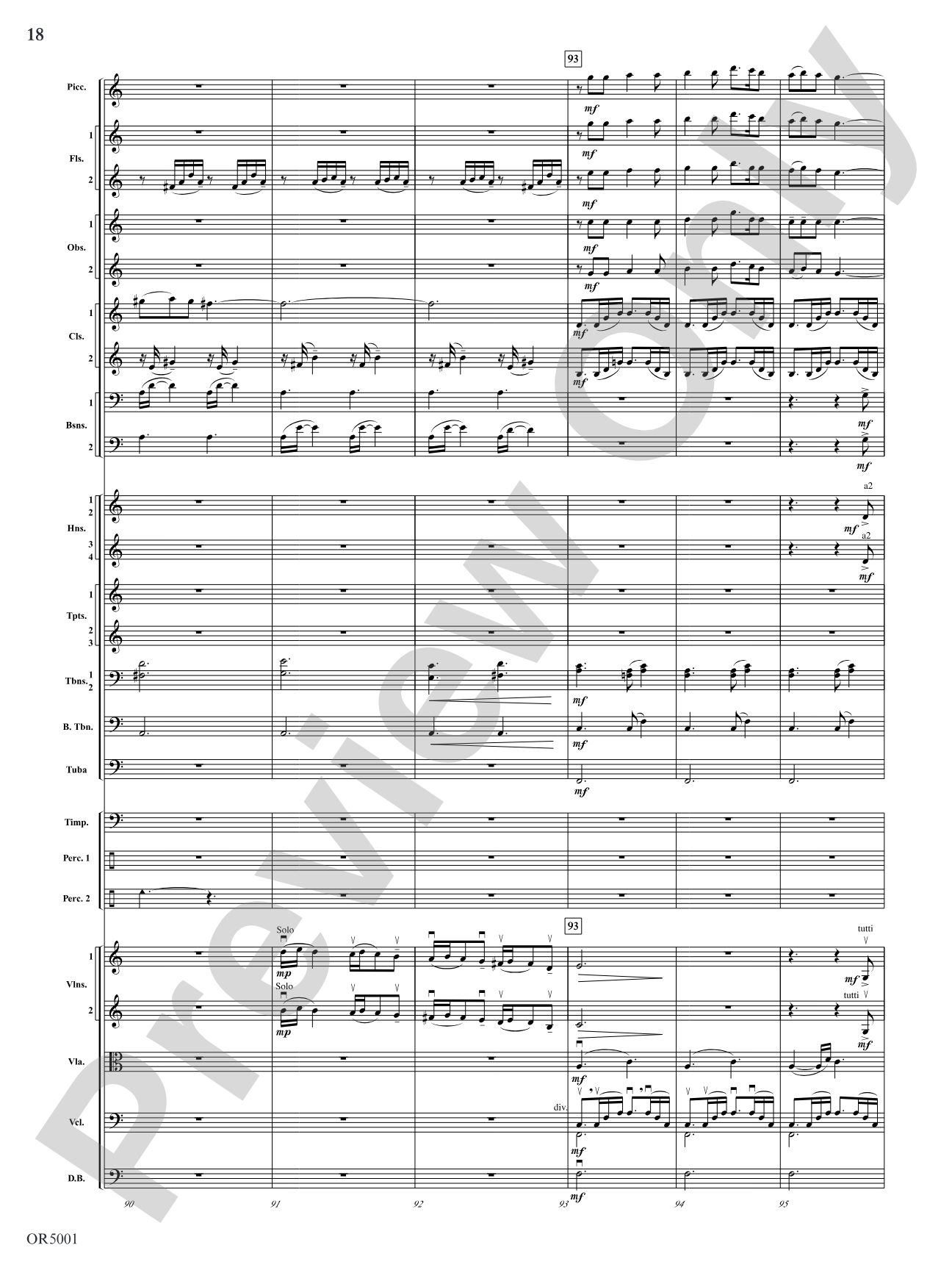 Fantasia on We Three Kings: Full Orchestra Conductor Score & Parts