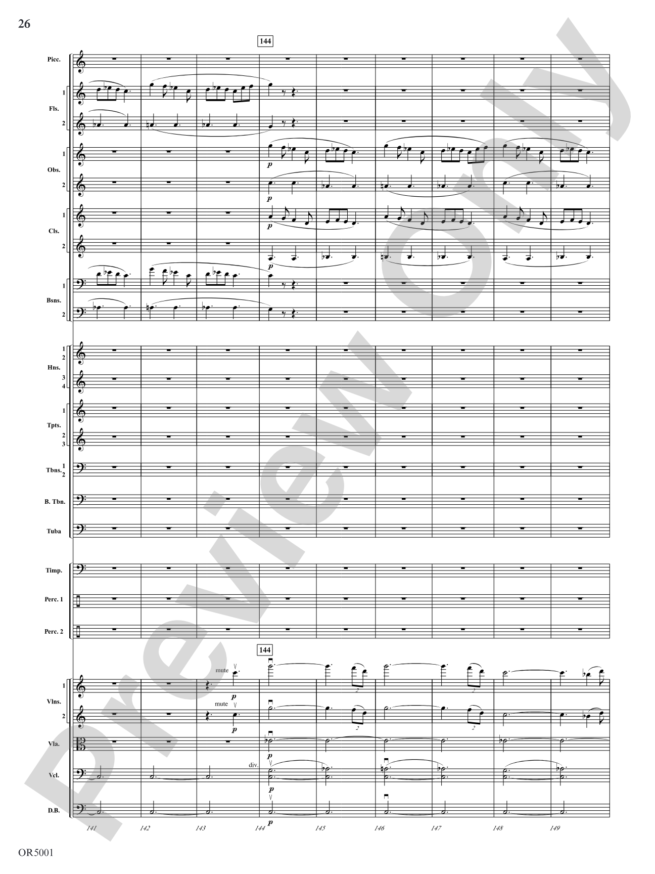 Fantasia on We Three Kings: Full Orchestra Conductor Score & Parts