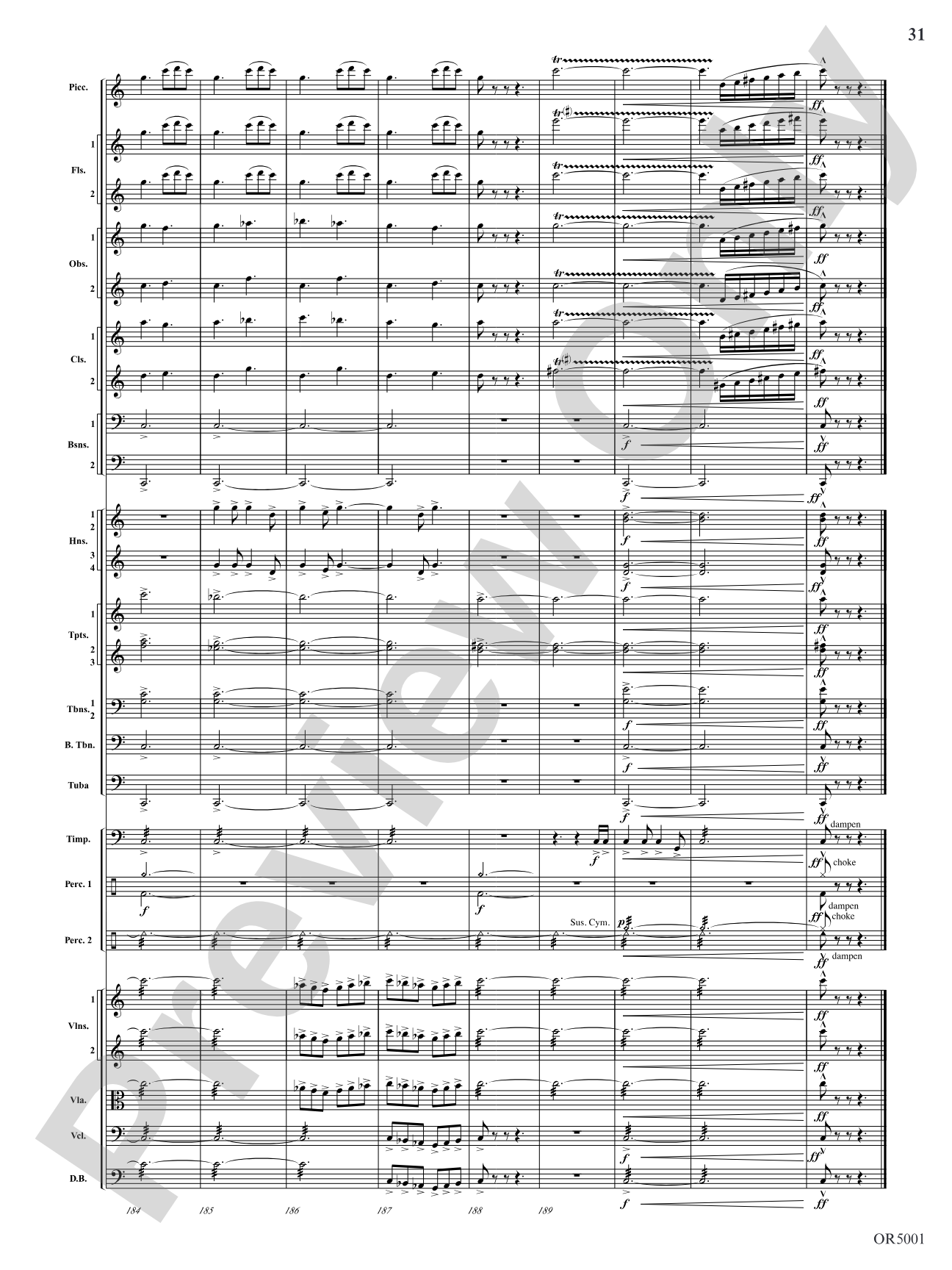 Fantasia on We Three Kings: Full Orchestra Conductor Score & Parts