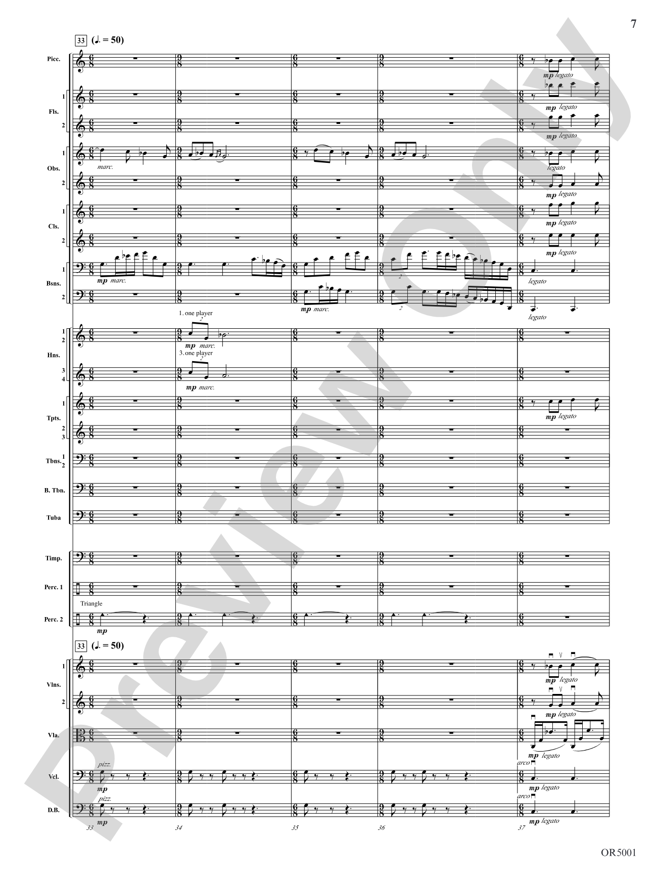 Fantasia on We Three Kings: Full Orchestra Conductor Score & Parts