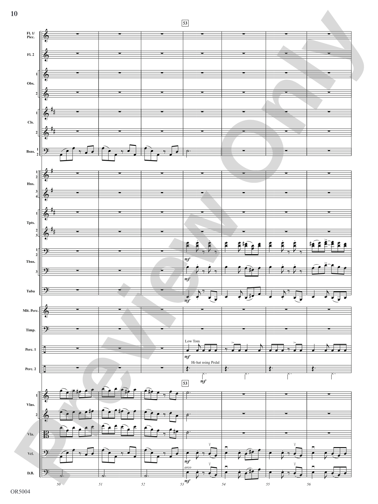 Summer Dances: Full Orchestra Conductor Score & Parts