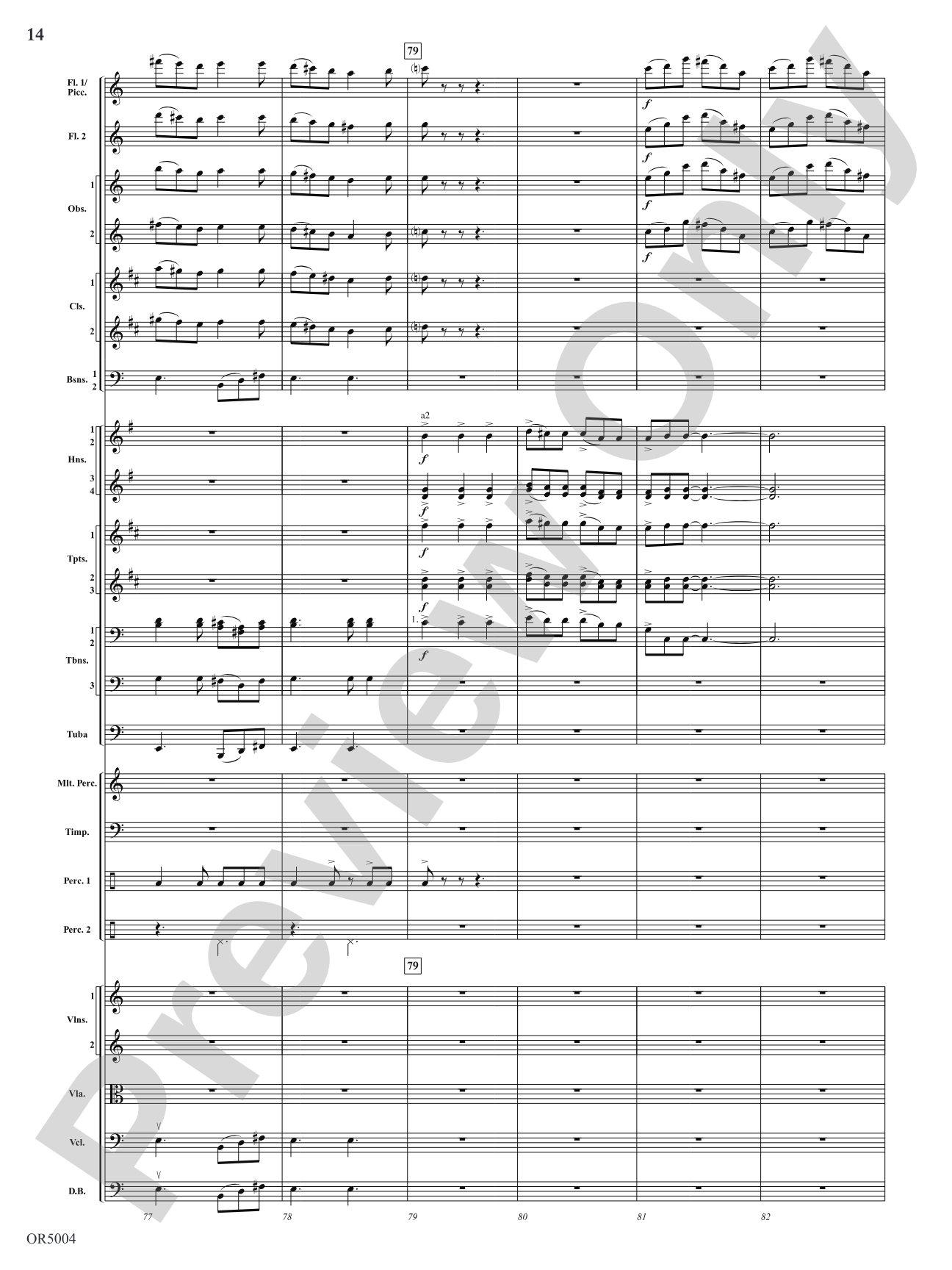 Summer Dances: Full Orchestra Conductor Score & Parts