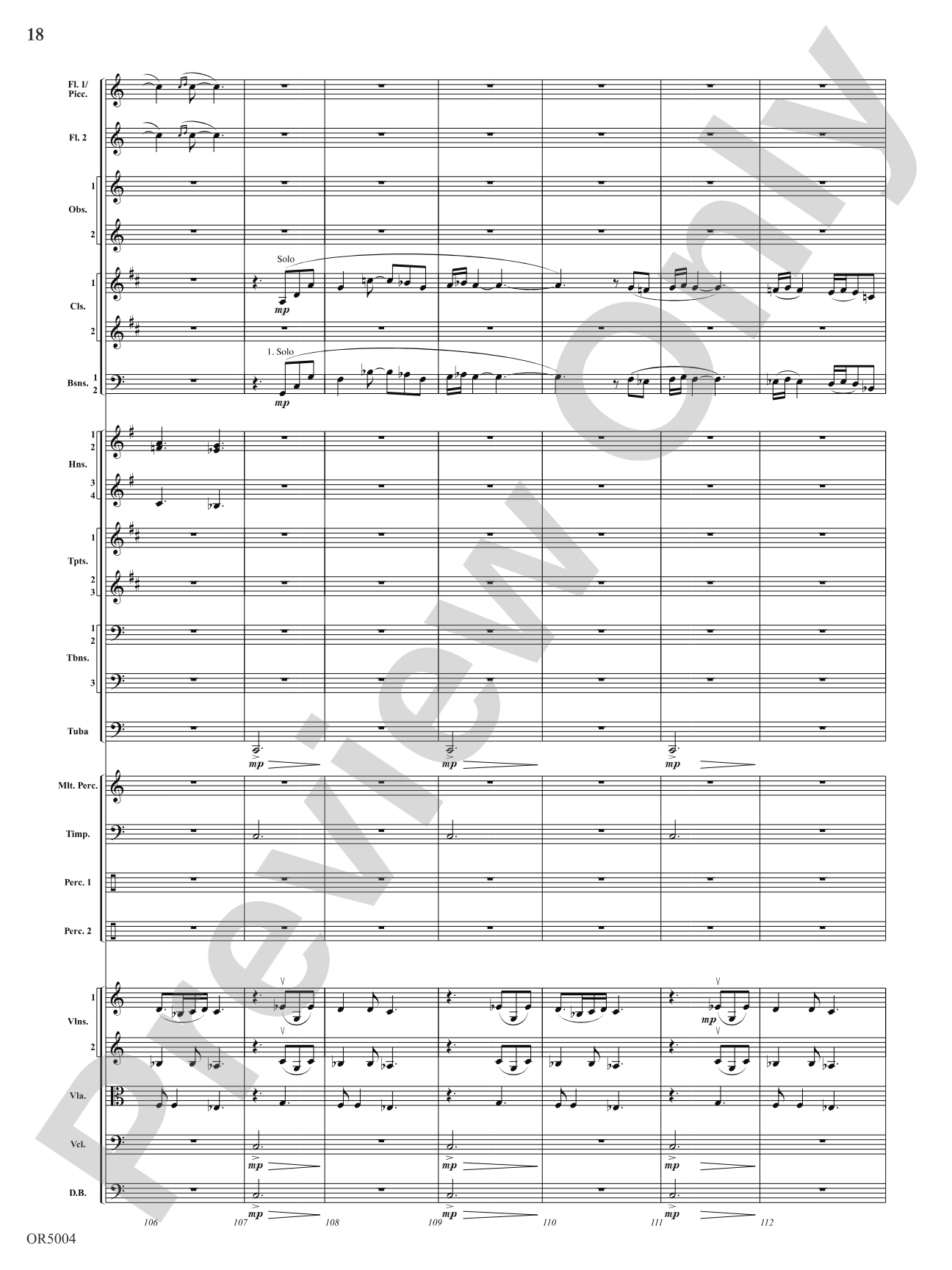 Summer Dances: Full Orchestra Conductor Score & Parts