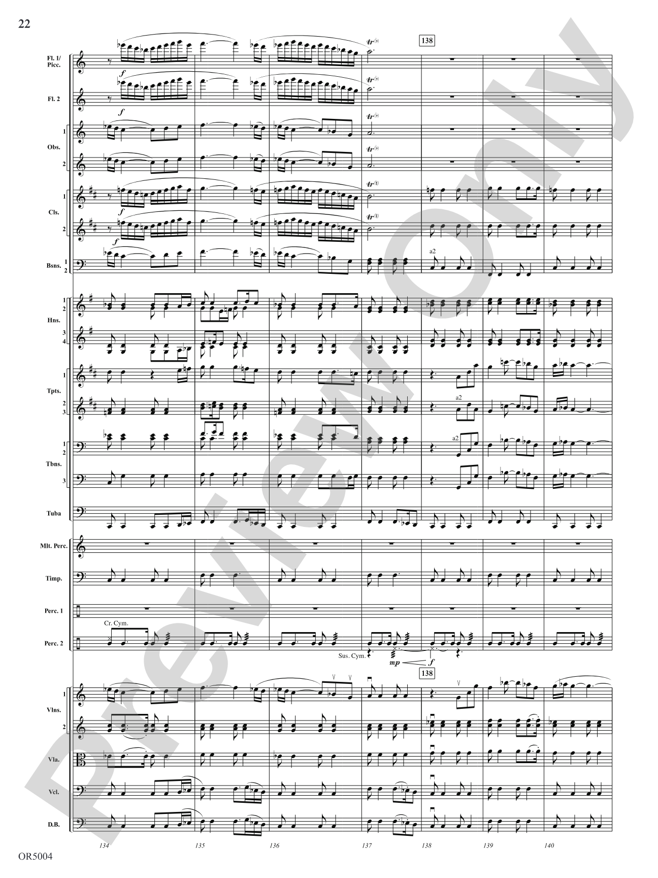 Summer Dances: Full Orchestra Conductor Score & Parts