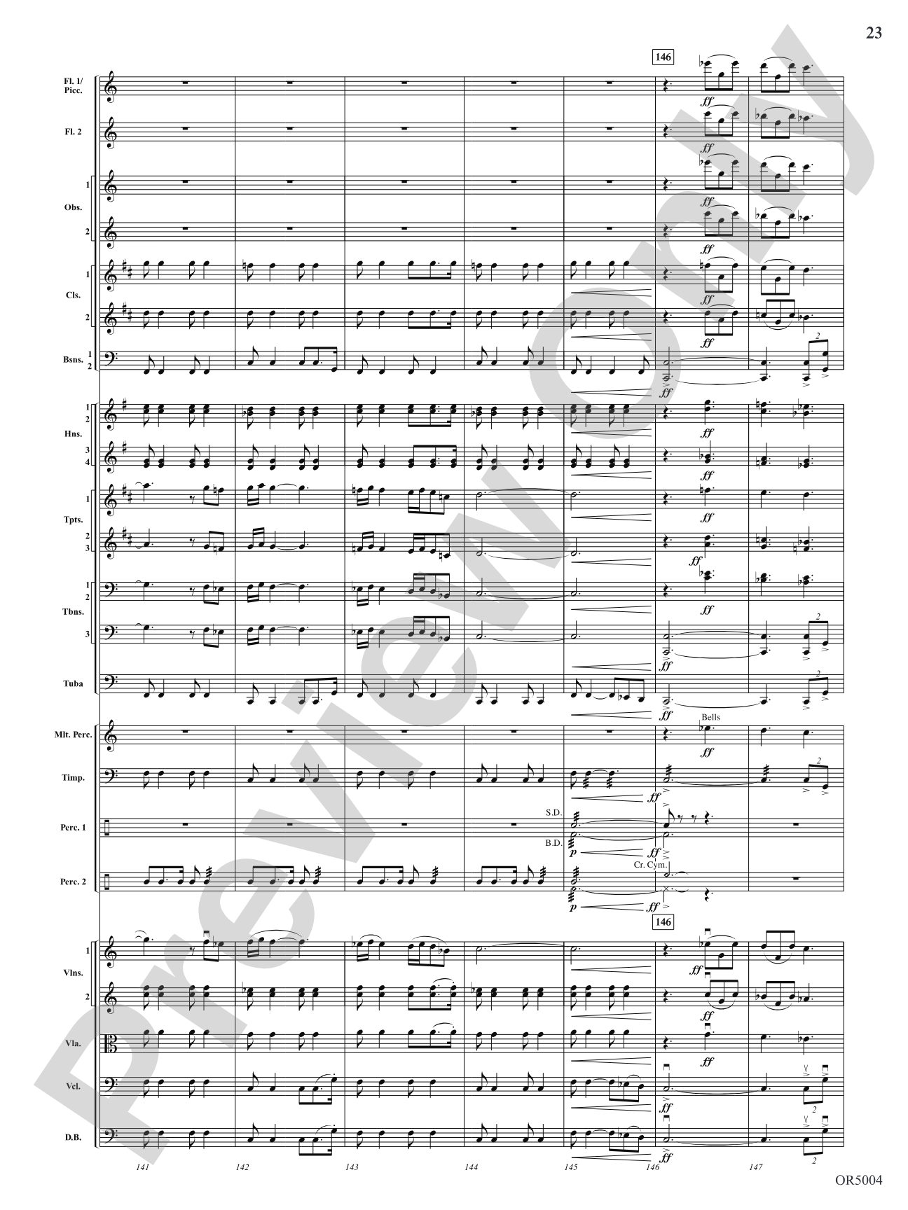 Summer Dances: Full Orchestra Conductor Score & Parts