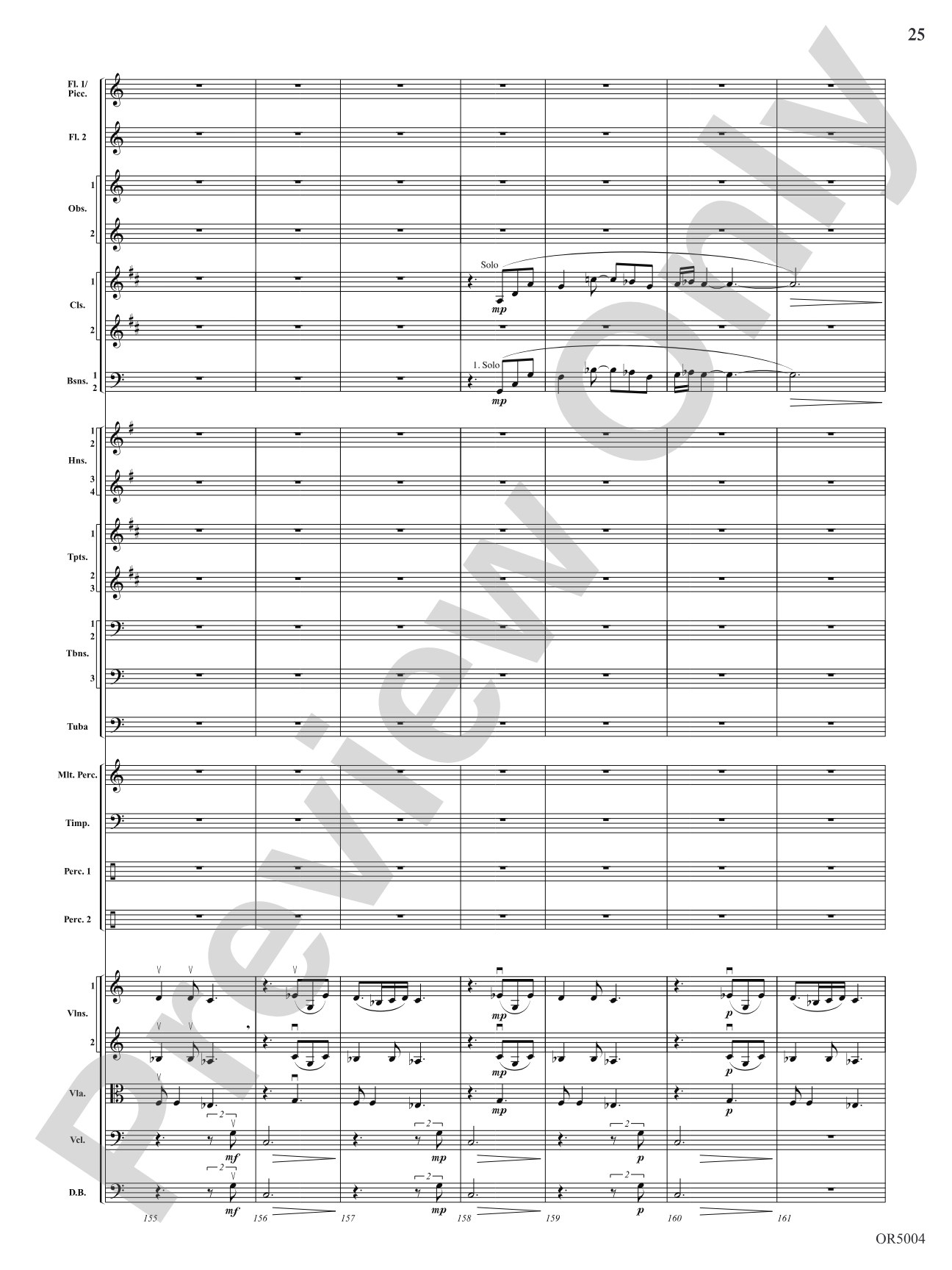 Summer Dances: Full Orchestra Conductor Score & Parts