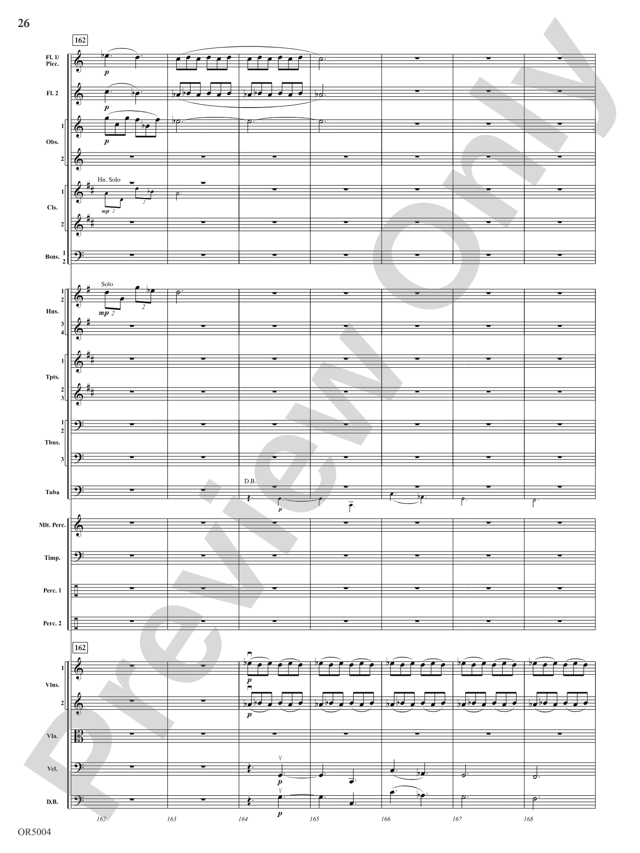 Summer Dances: Full Orchestra Conductor Score & Parts