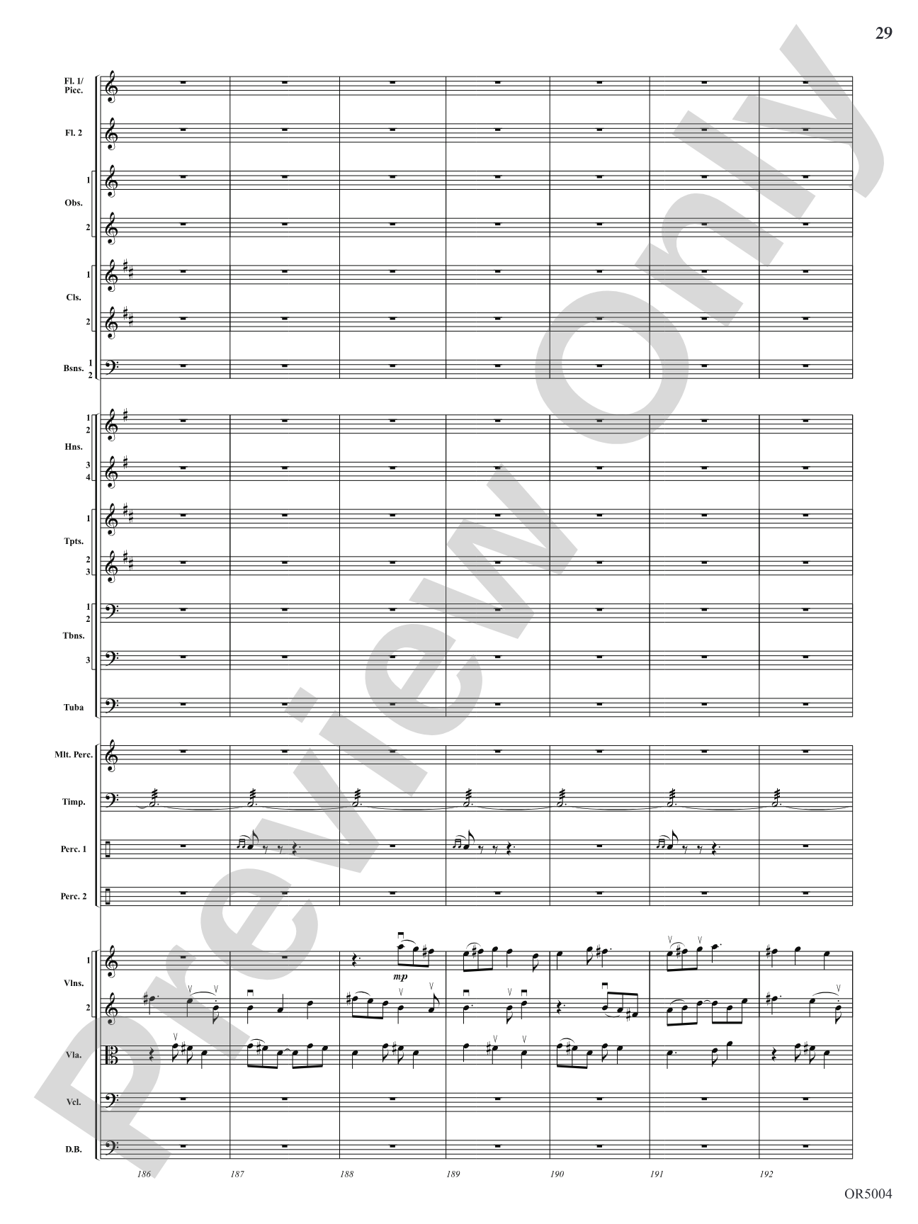 Summer Dances: Full Orchestra Conductor Score & Parts