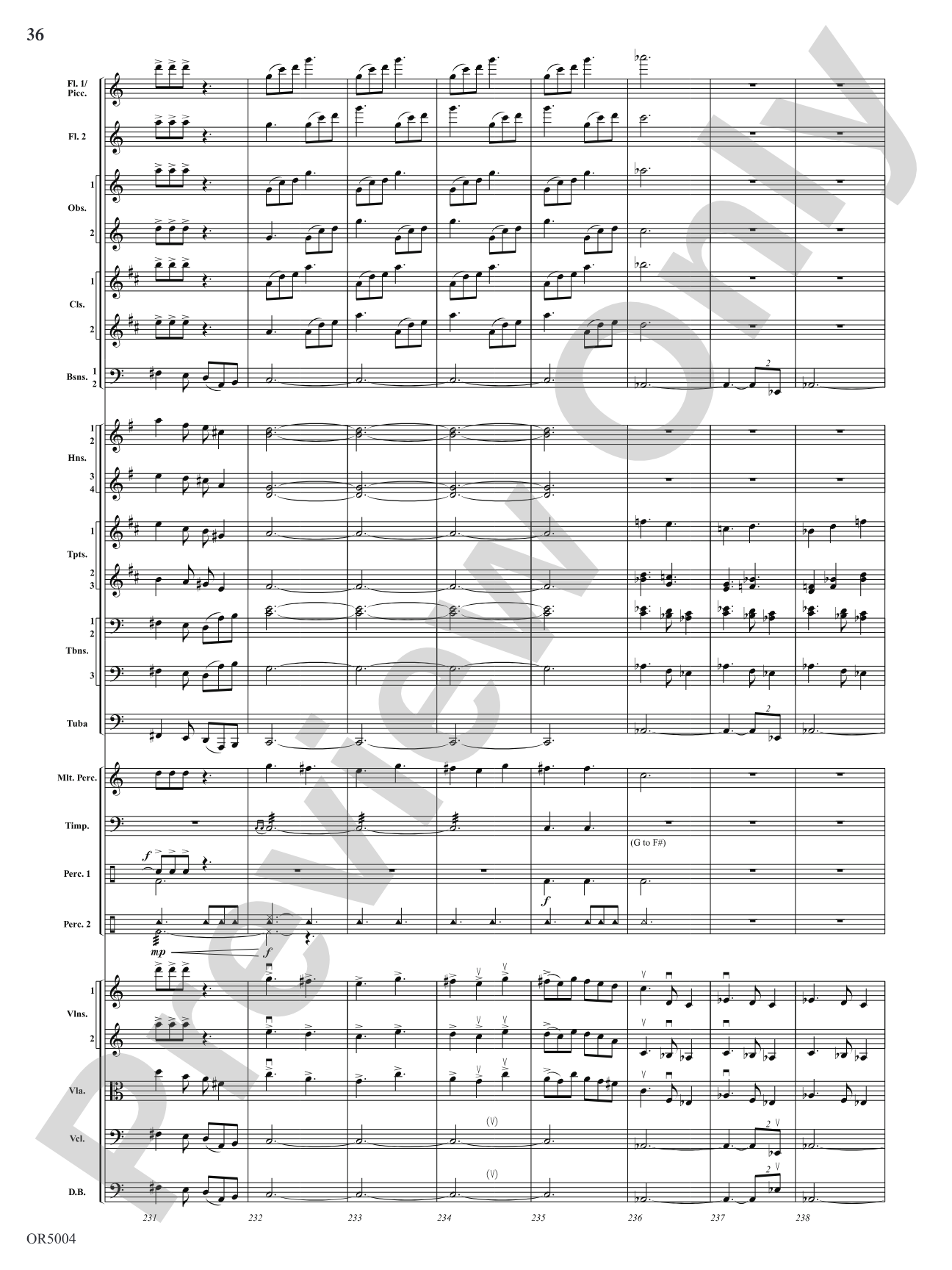 Summer Dances: Full Orchestra Conductor Score & Parts