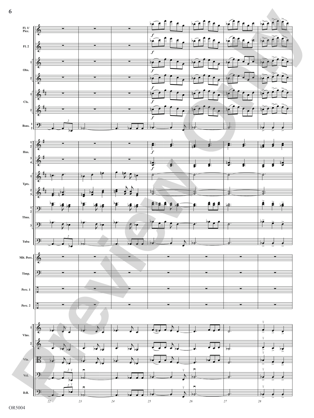 Summer Dances: Full Orchestra Conductor Score & Parts