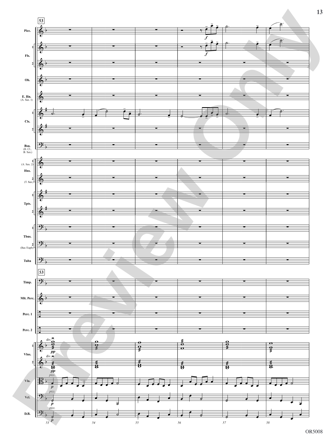 Warrior Legacy: Full Orchestra Conductor Score & Parts
