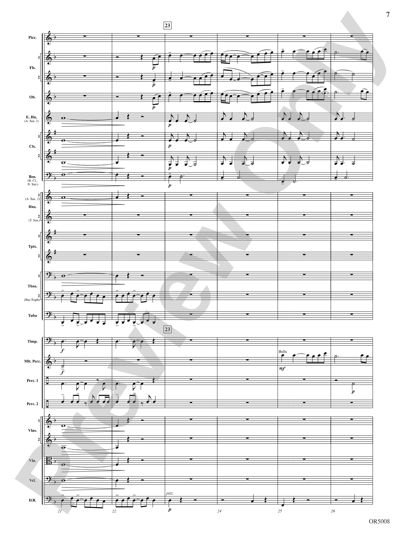 Warrior Legacy: Full Orchestra Conductor Score & Parts