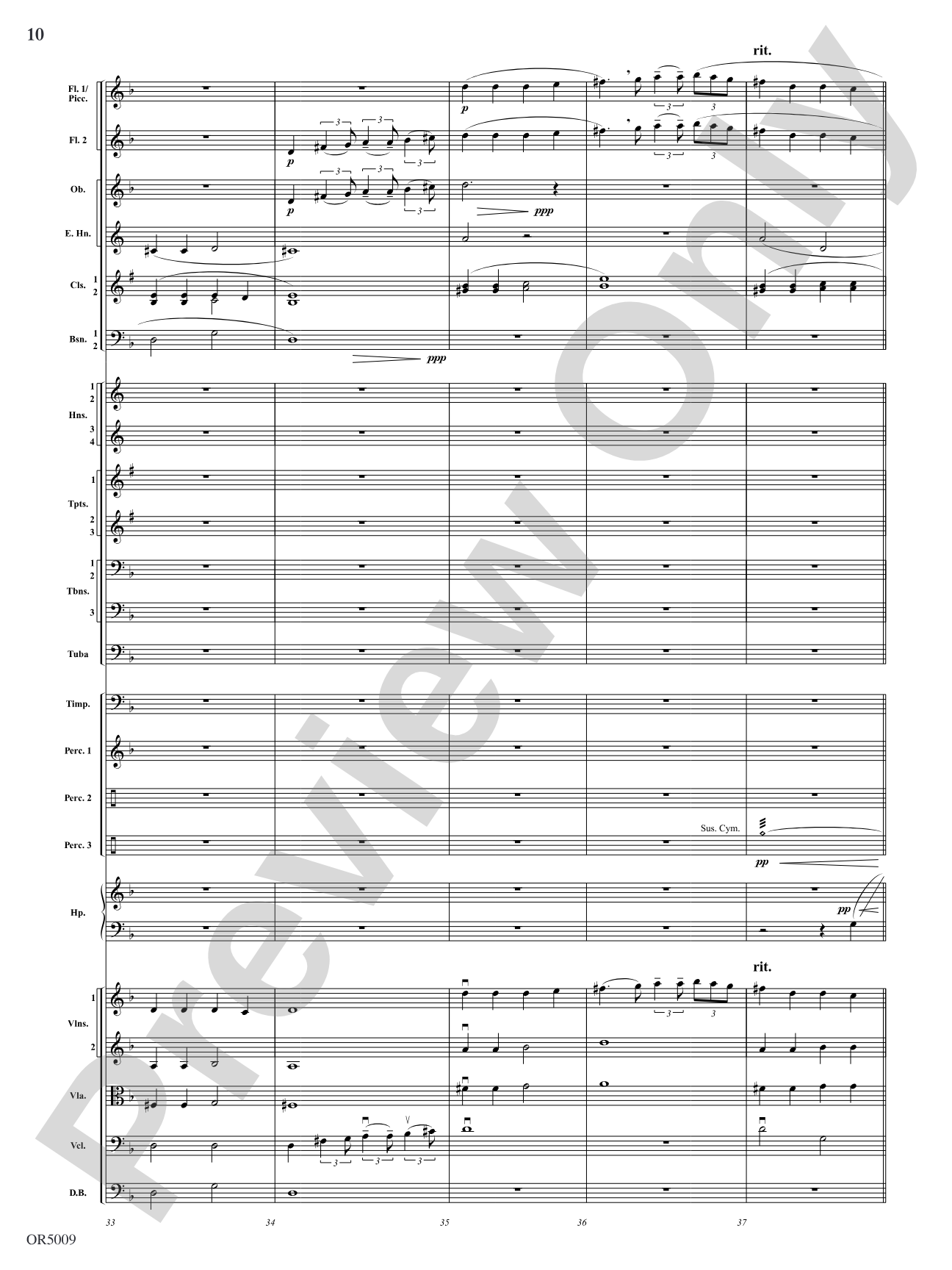 Egyptian Legacy: Full Orchestra Conductor Score & Parts