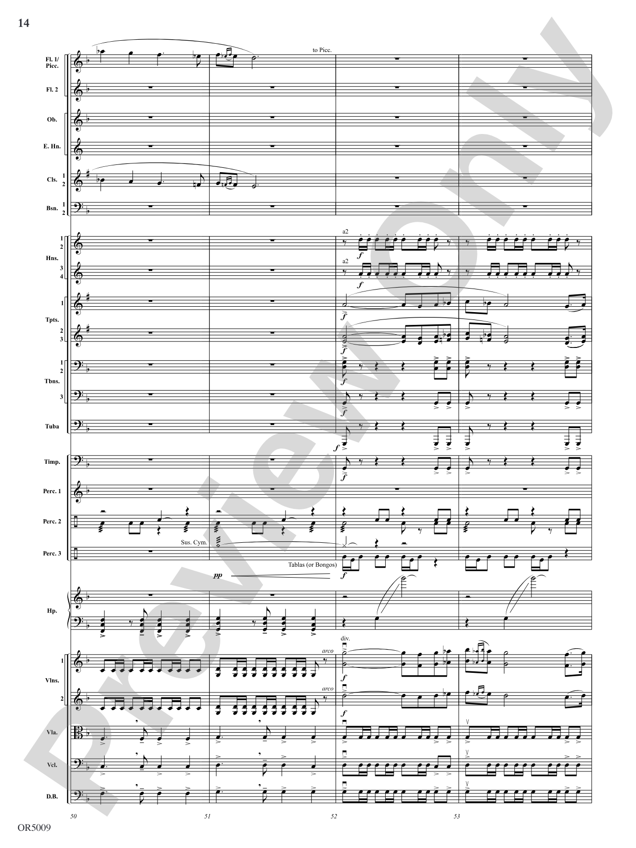 Egyptian Legacy: Full Orchestra Conductor Score & Parts
