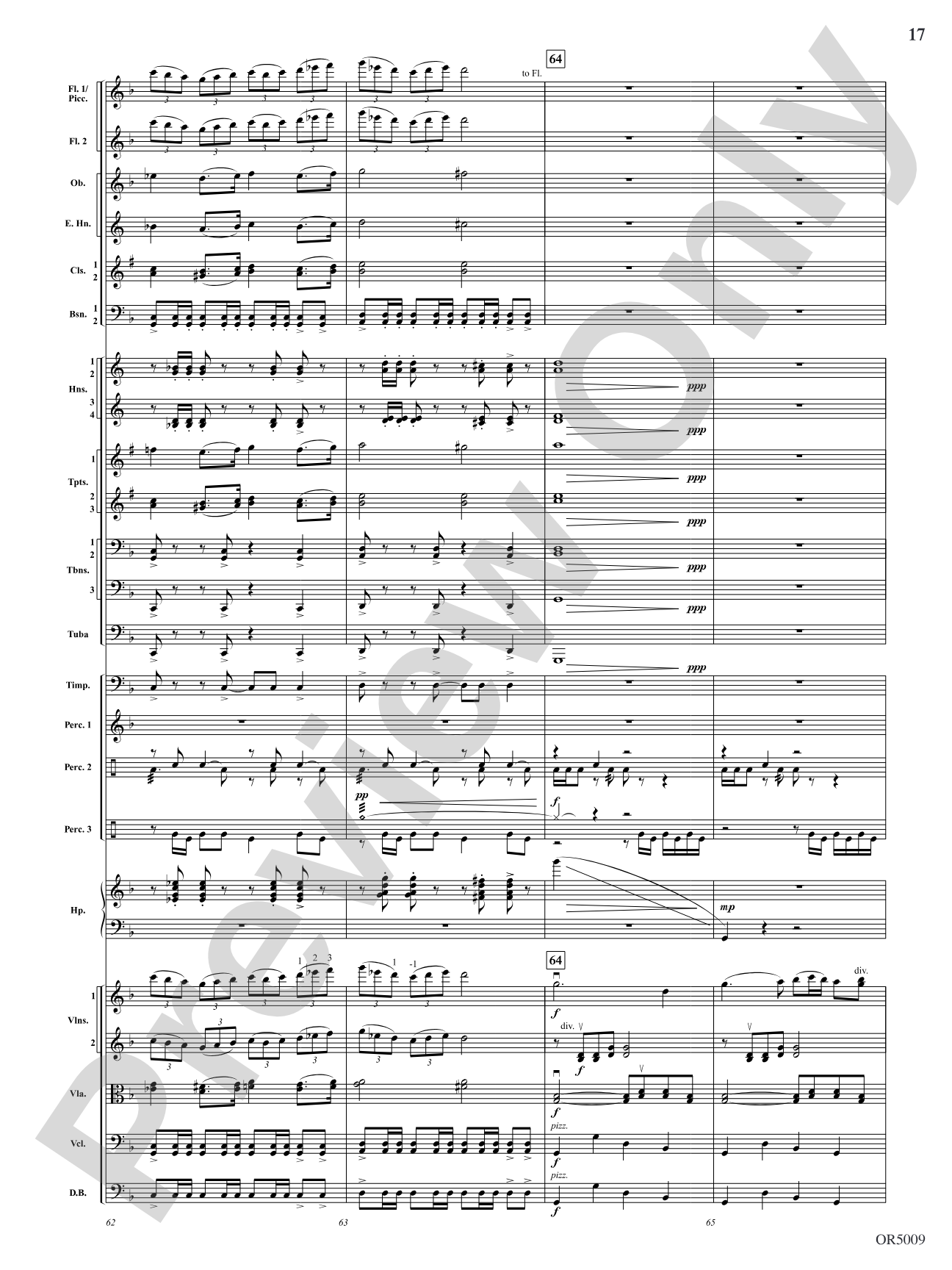 Egyptian Legacy: Full Orchestra Conductor Score & Parts