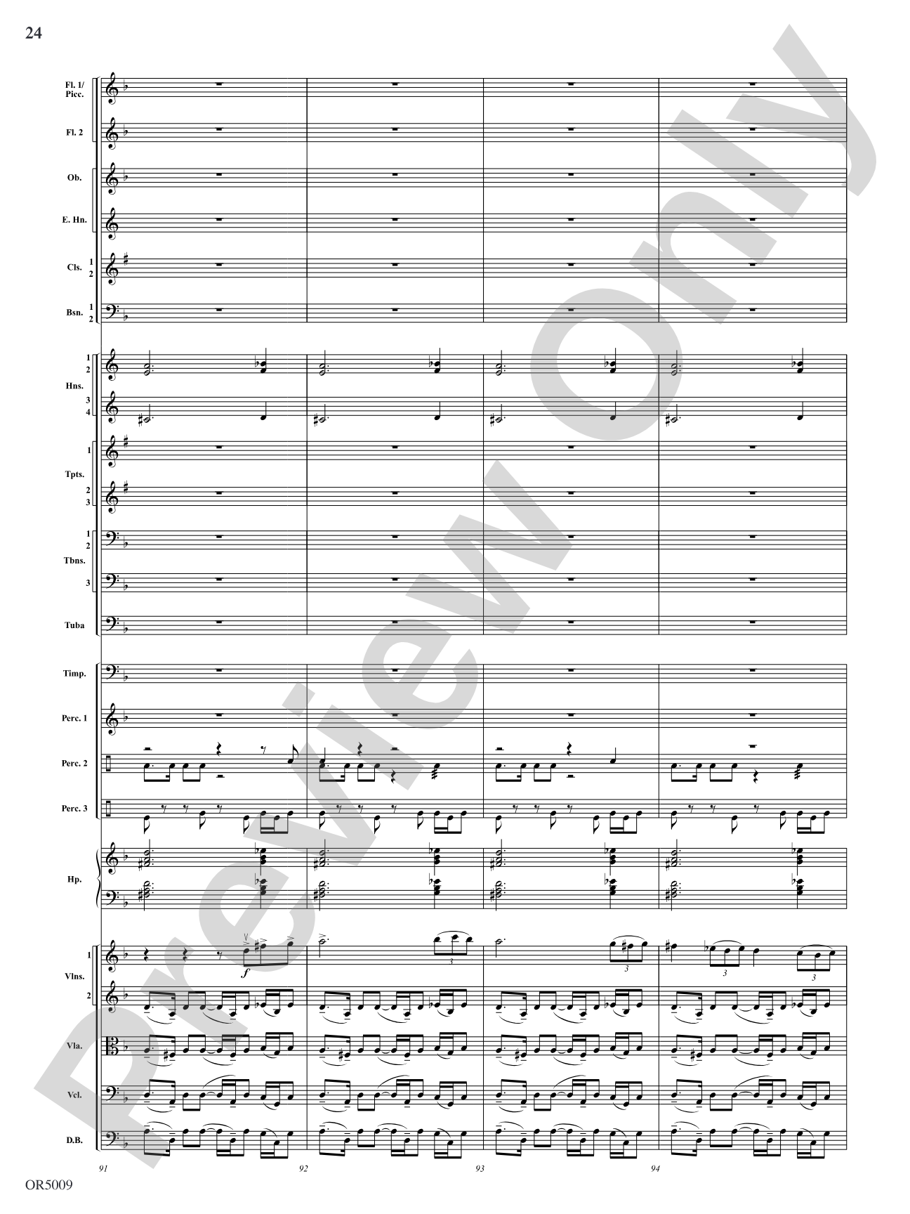 Egyptian Legacy: Full Orchestra Conductor Score & Parts