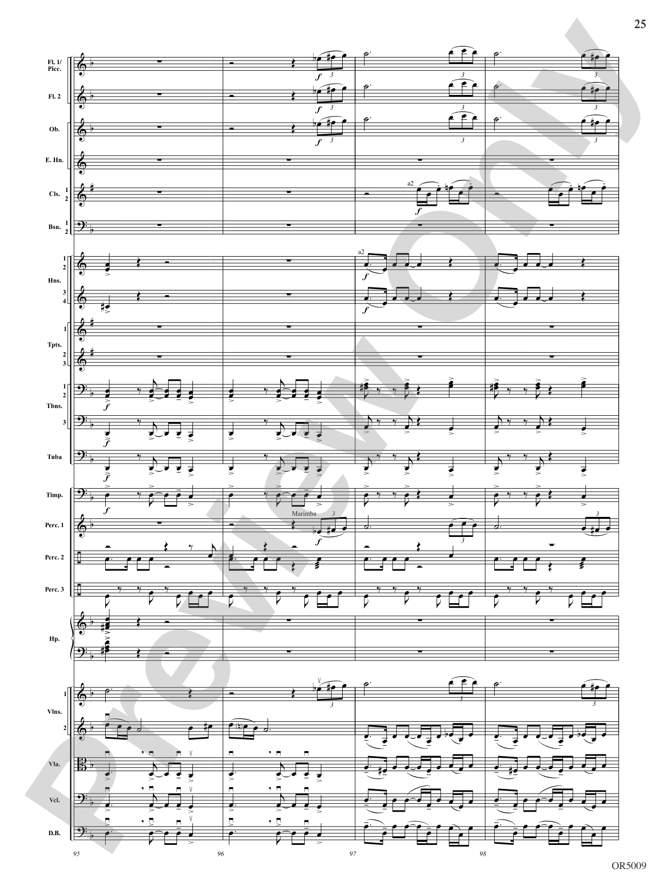 Egyptian Legacy: Full Orchestra Conductor Score & Parts