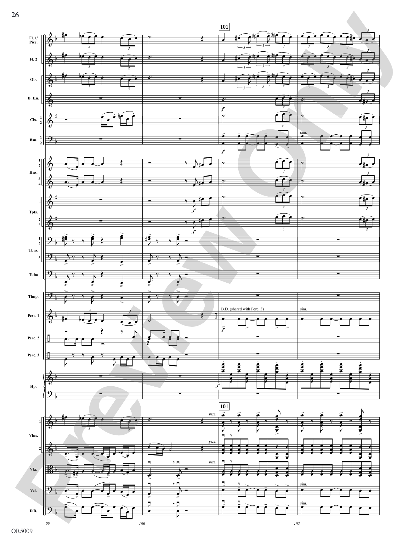 Egyptian Legacy: Full Orchestra Conductor Score & Parts