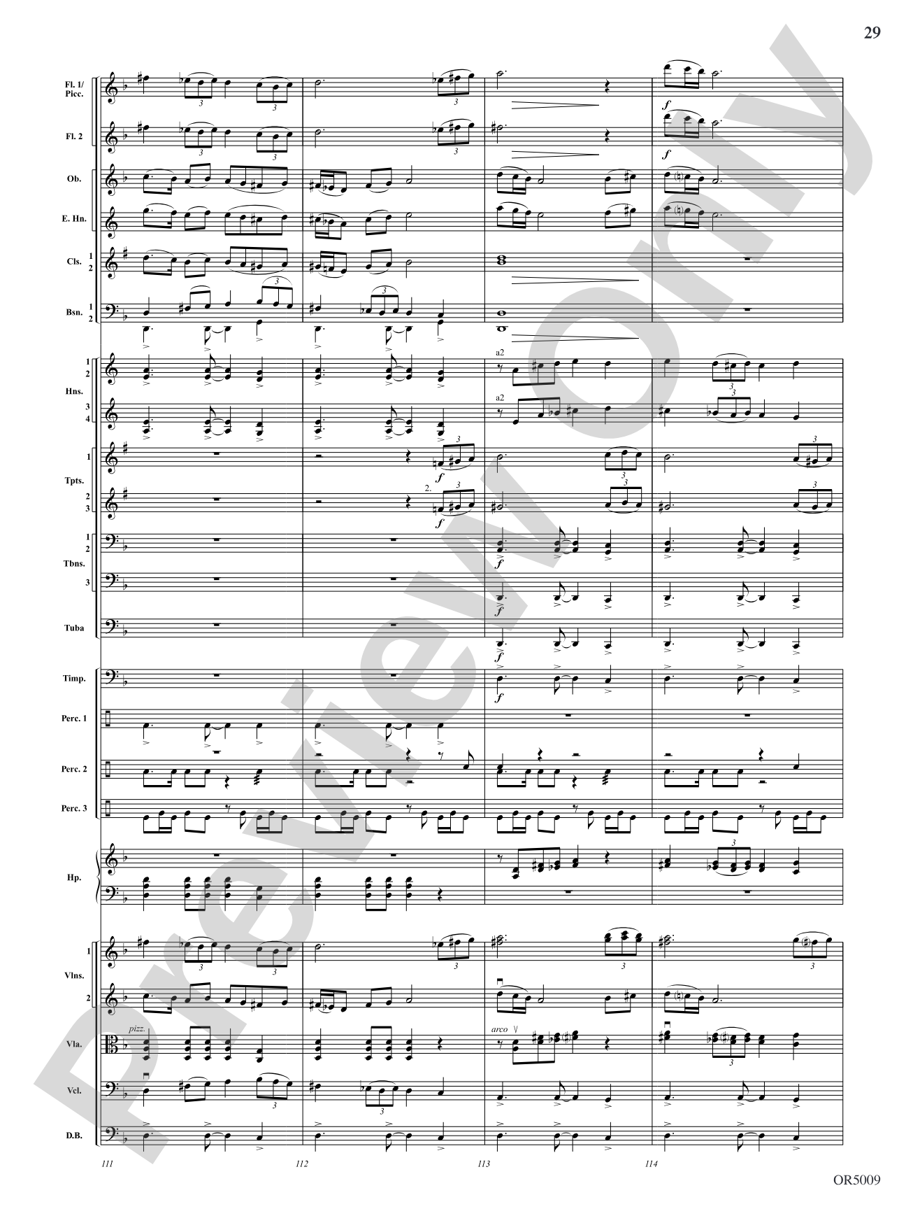 Egyptian Legacy: Full Orchestra Conductor Score & Parts