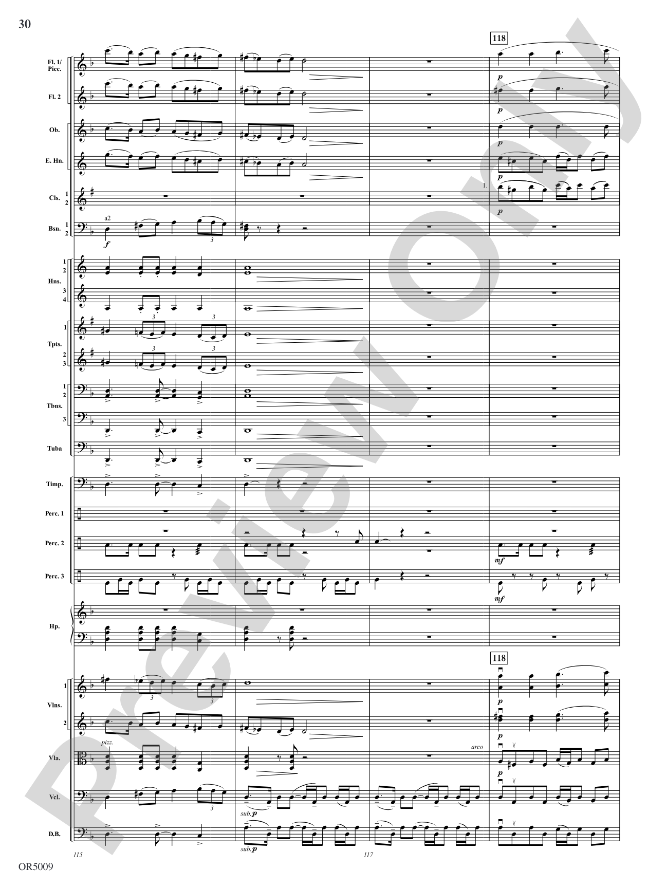 Egyptian Legacy: Full Orchestra Conductor Score & Parts